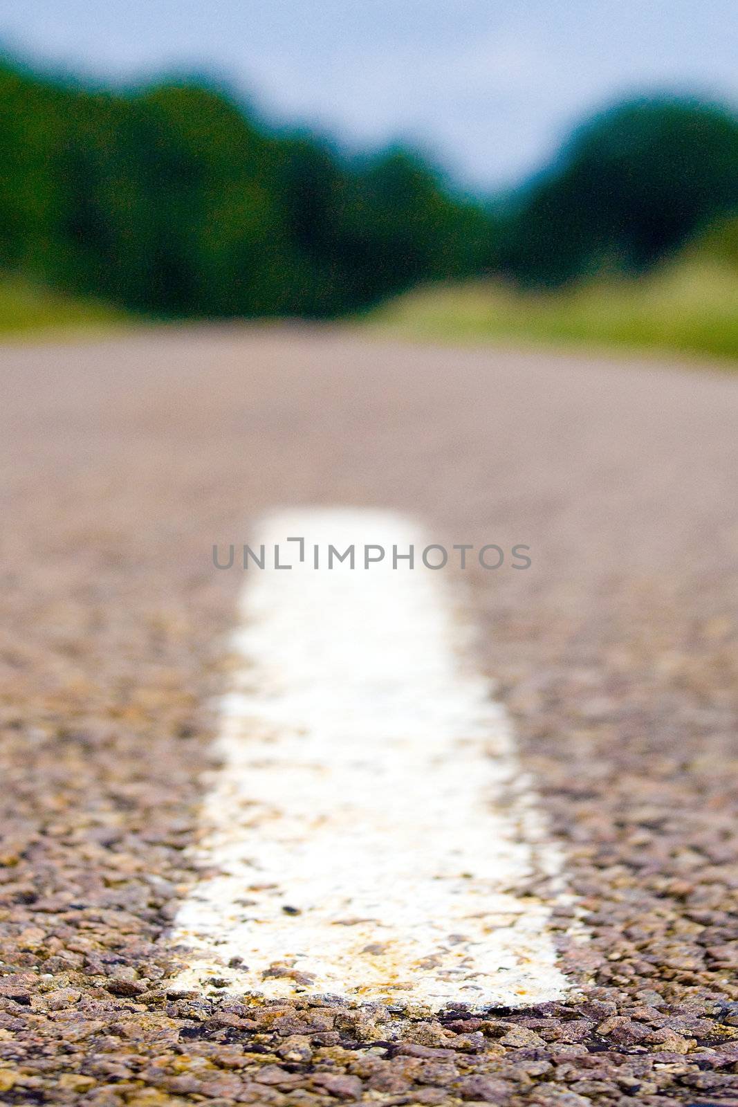 Highway in landscape