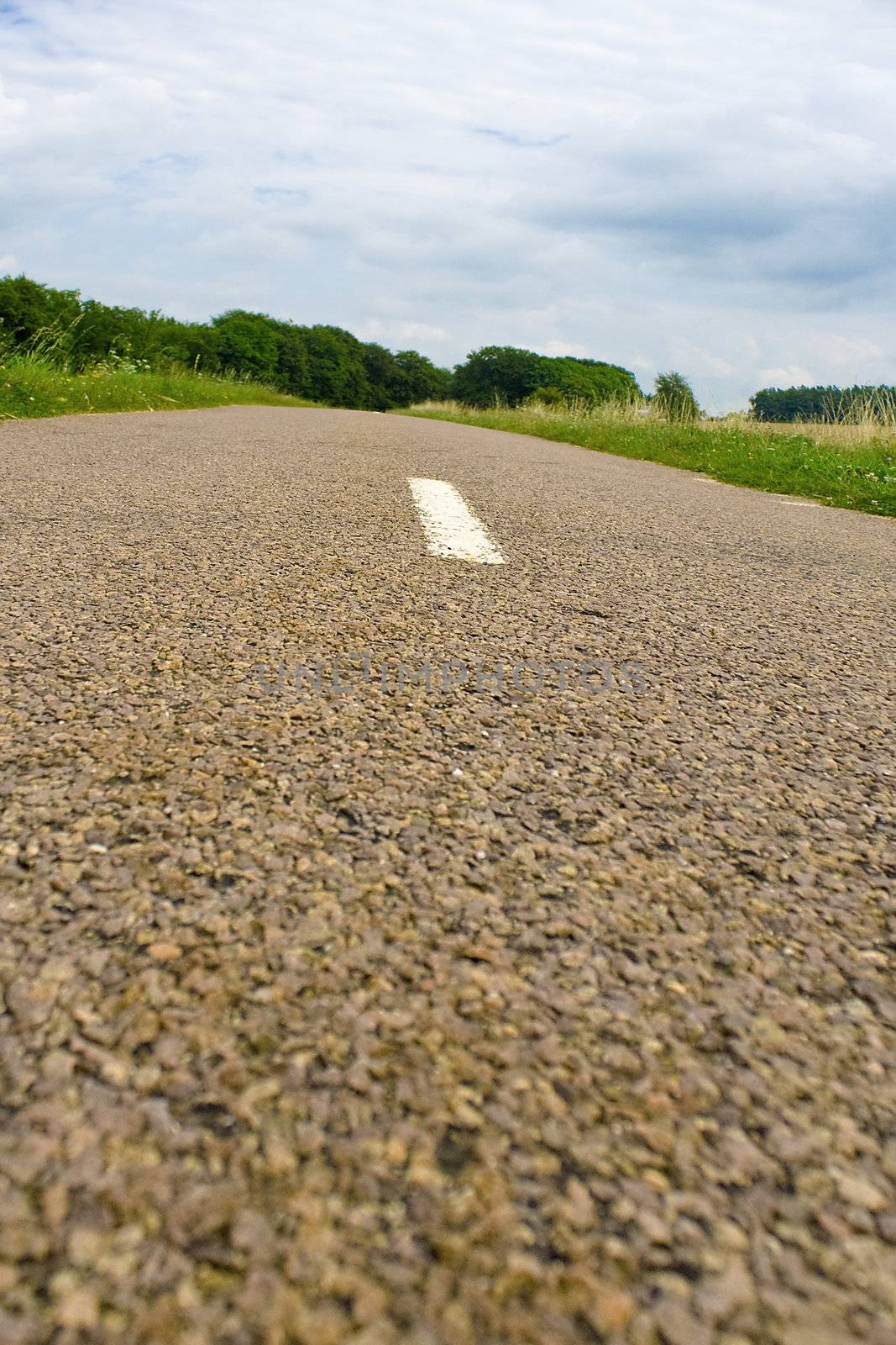 Highway in landscape by juweber