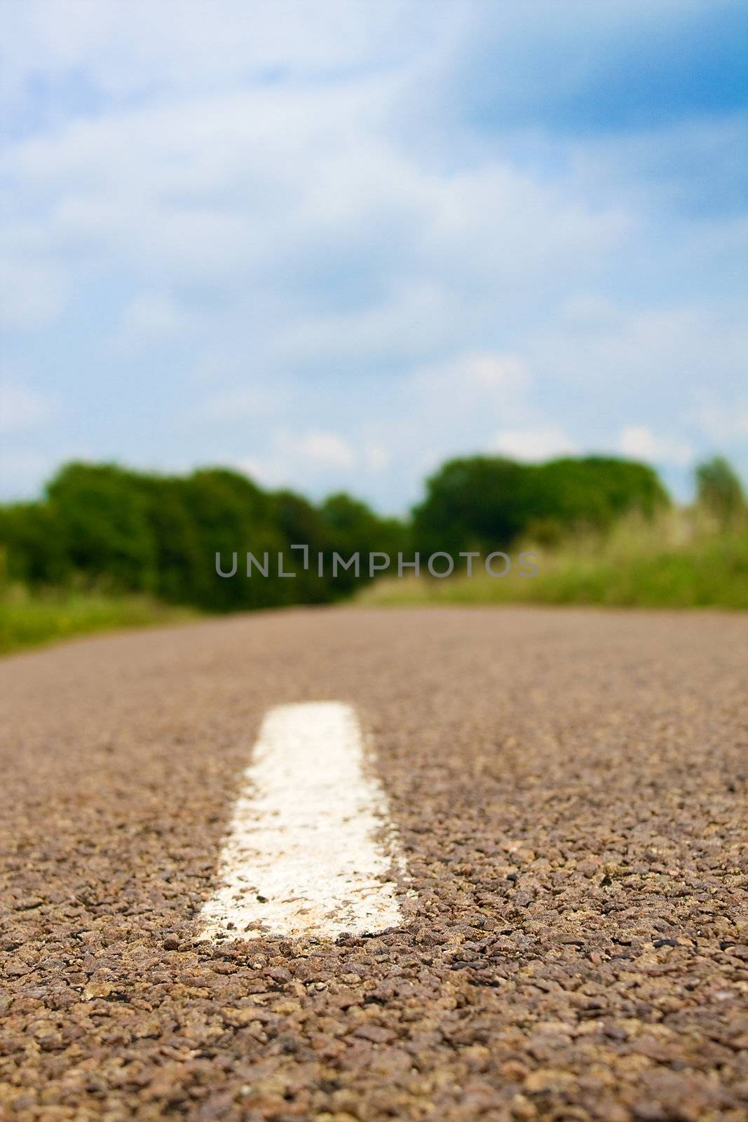 Highway in landscape by juweber