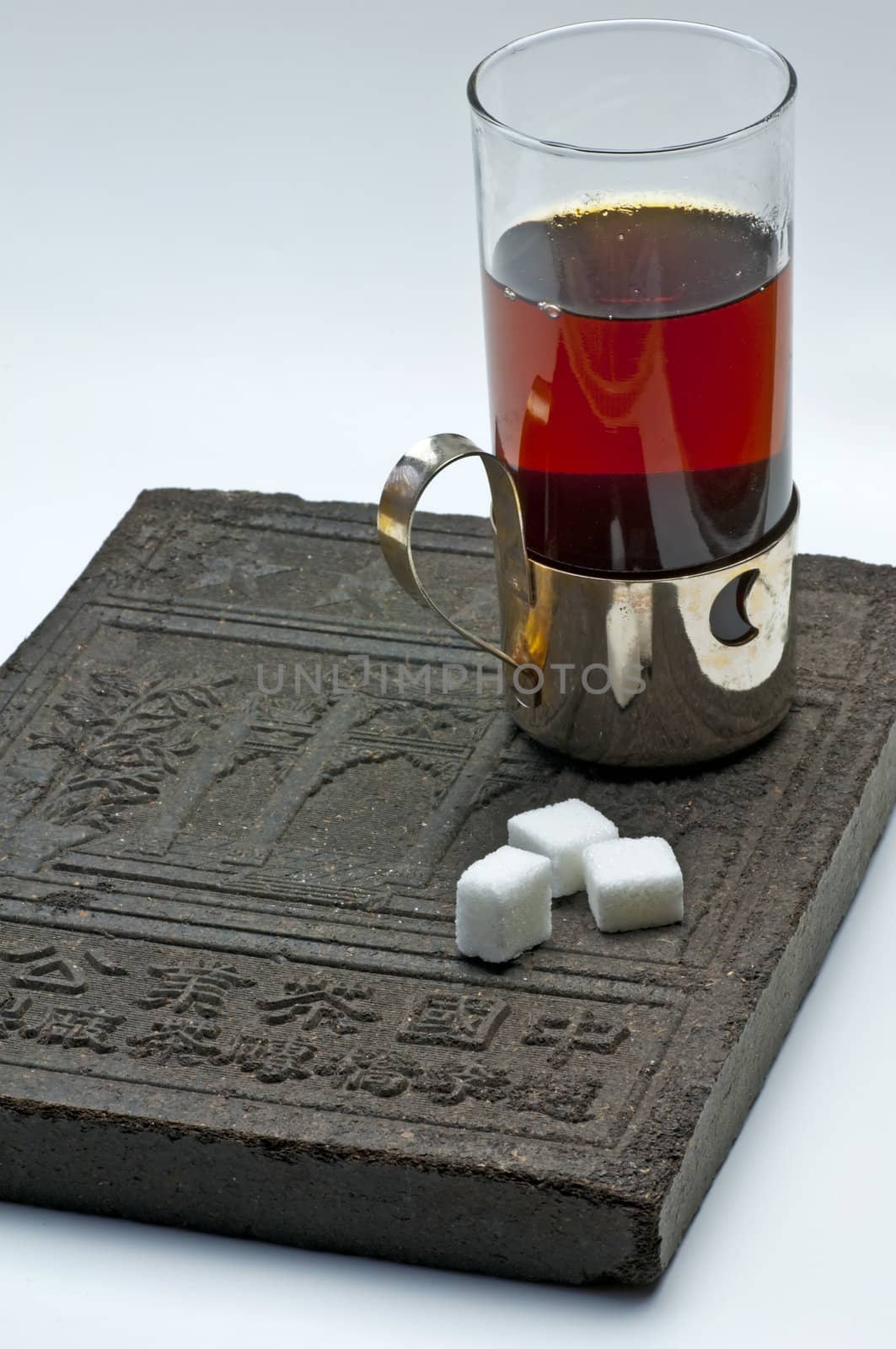 tea with tea-brick