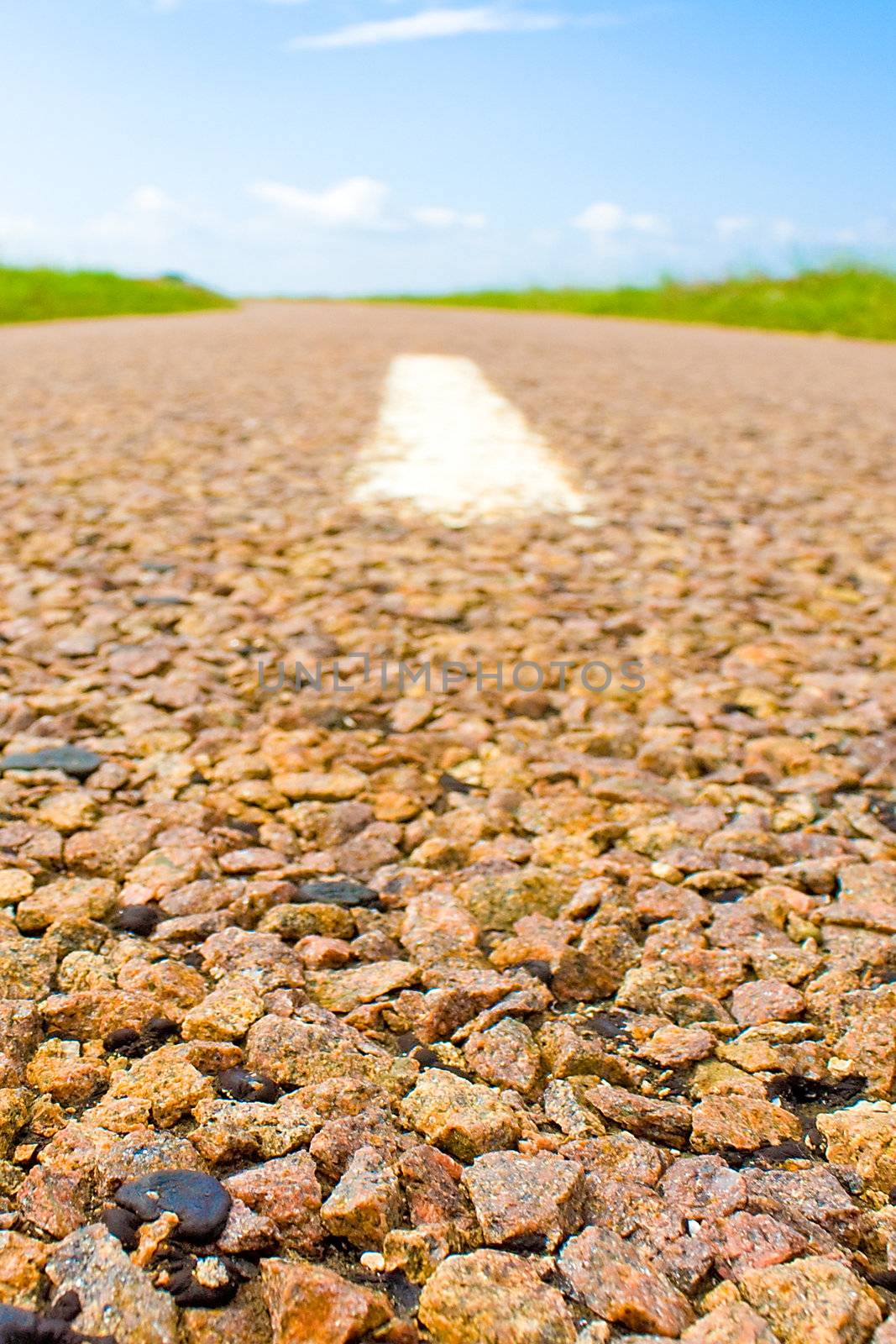 Highway in landscape