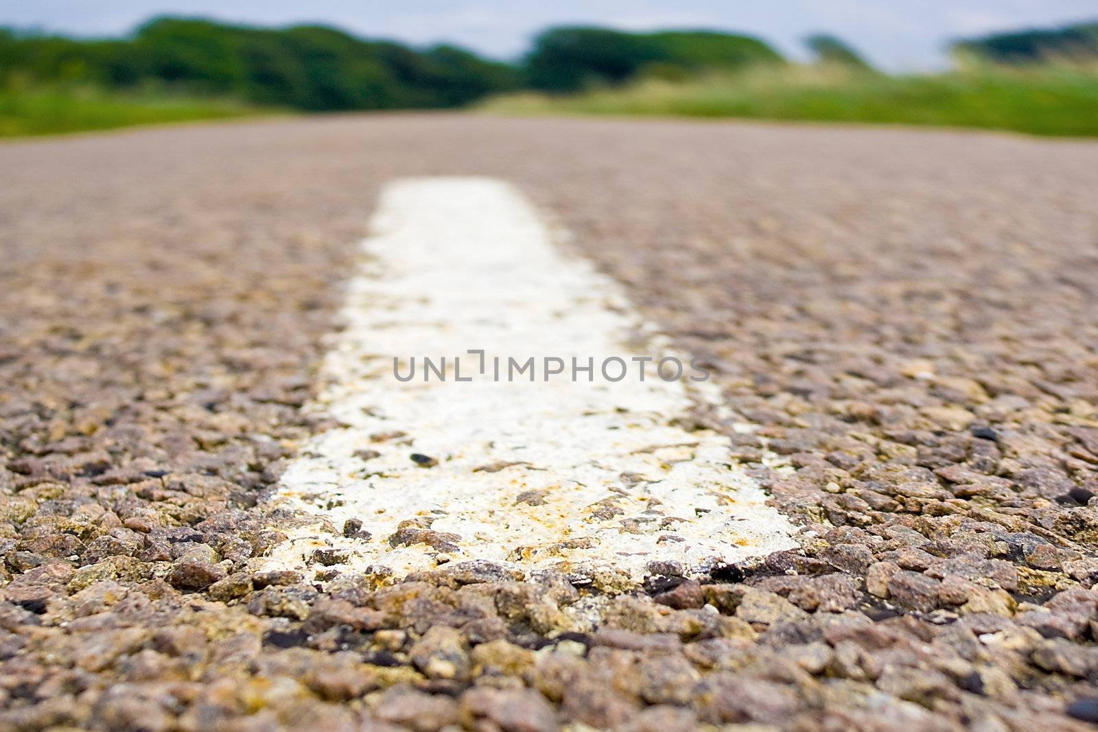 Highway in landscape