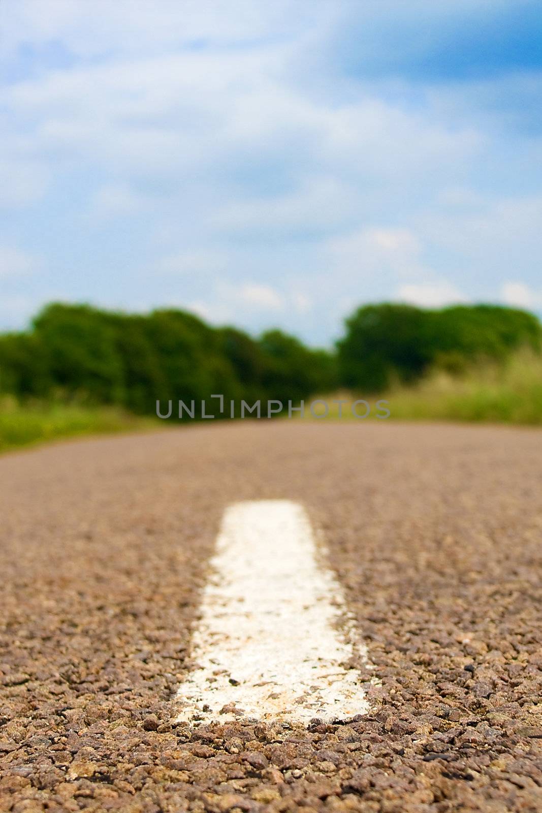 Highway in landscape