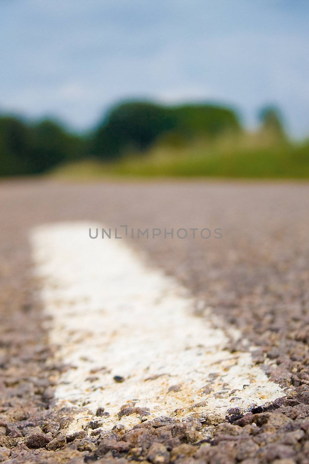 Highway in landscape