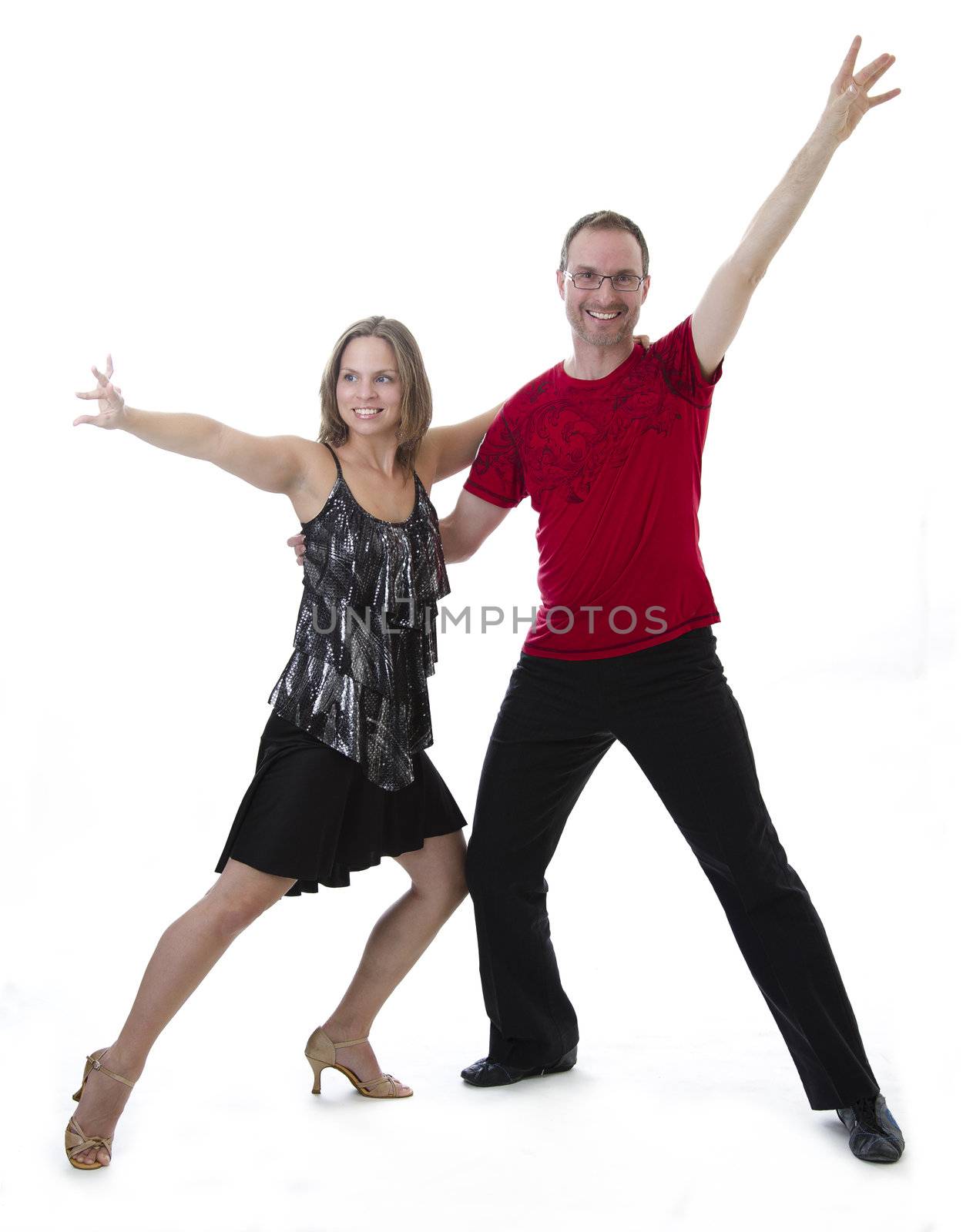 Dancing couple by mypstudio