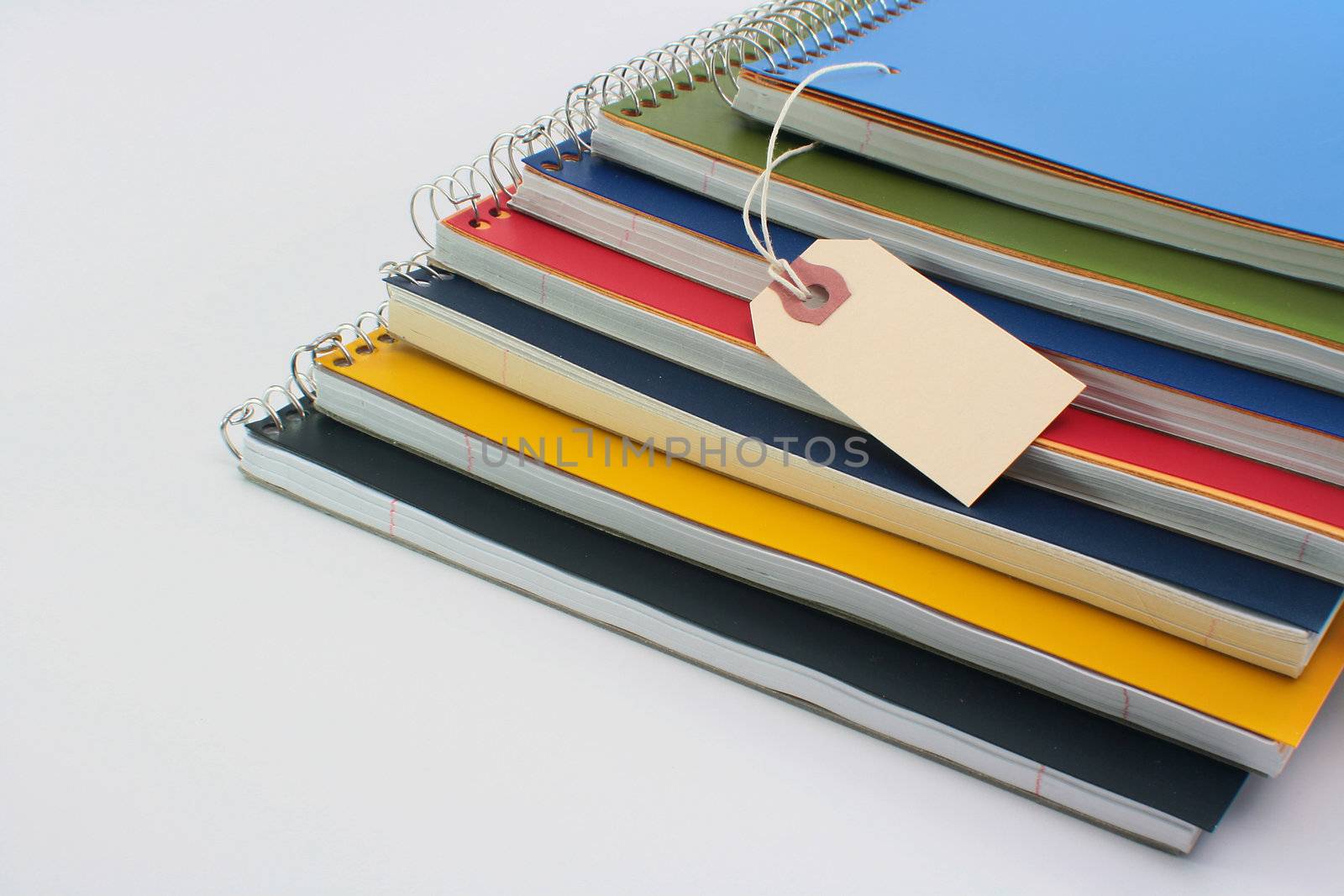 The big colour writing books for study at school and college.