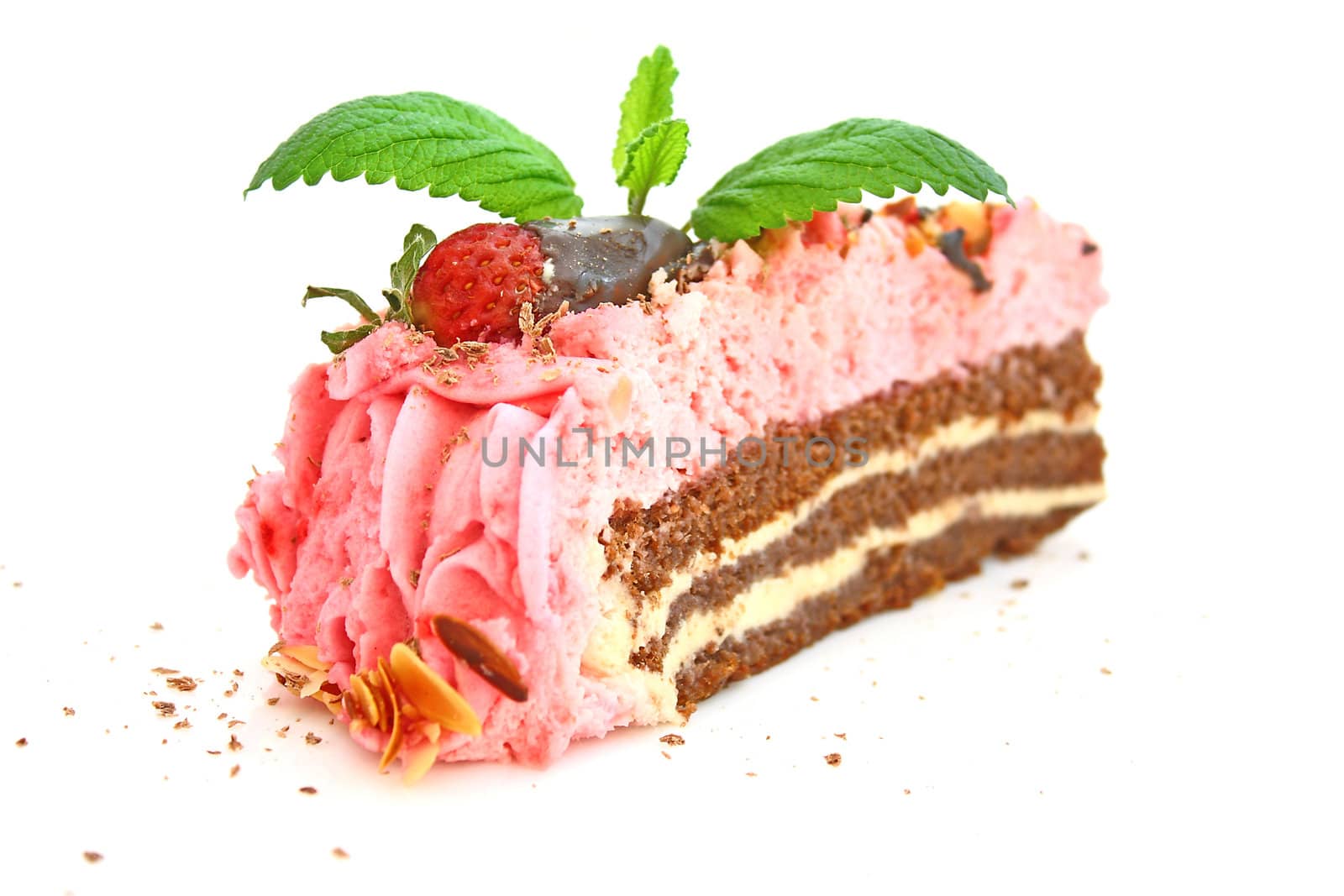 Strawberry cake by juweber