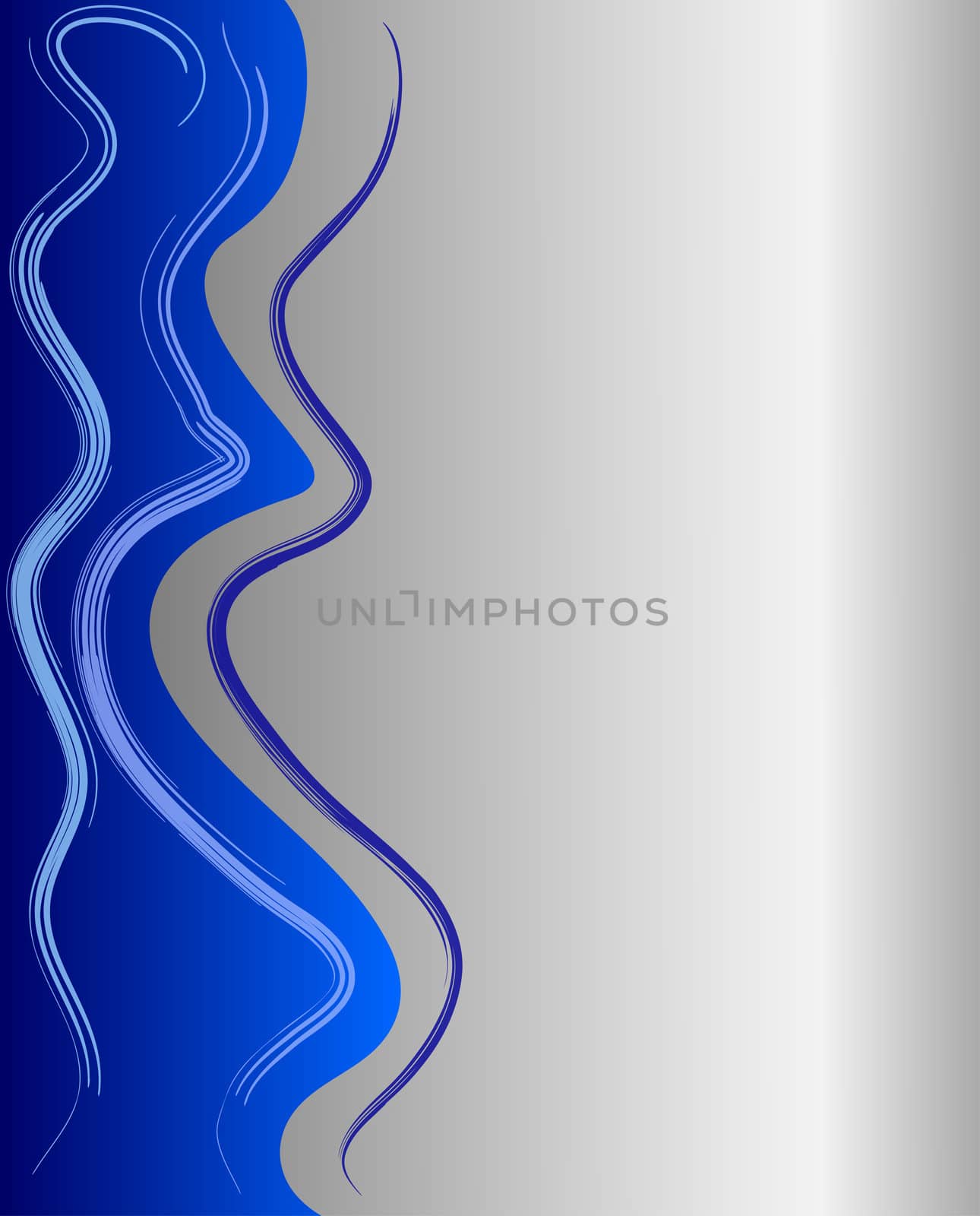 illustration of a silver abstract decoration background by peromarketing