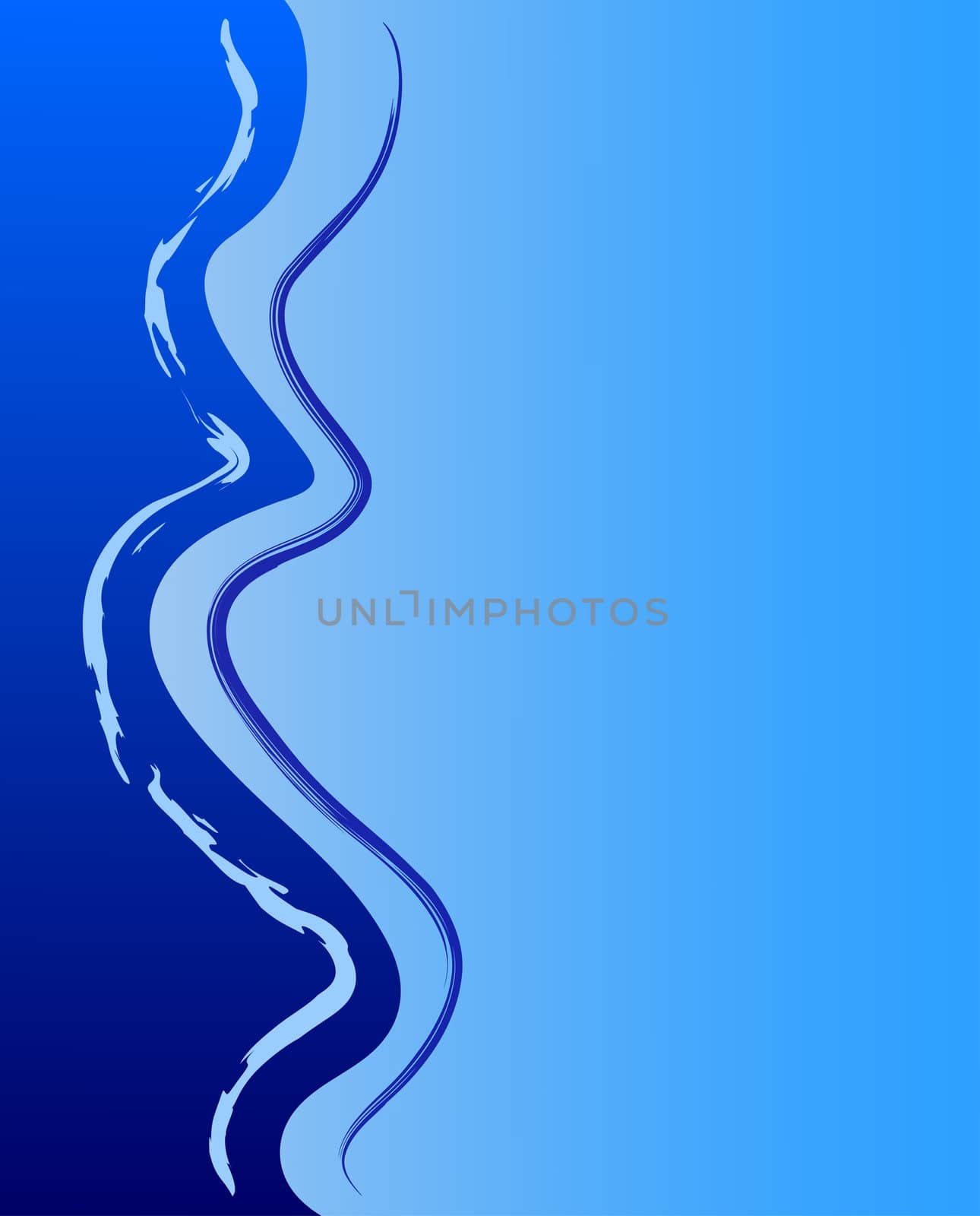 illustration of a blue abstract decoration background by peromarketing