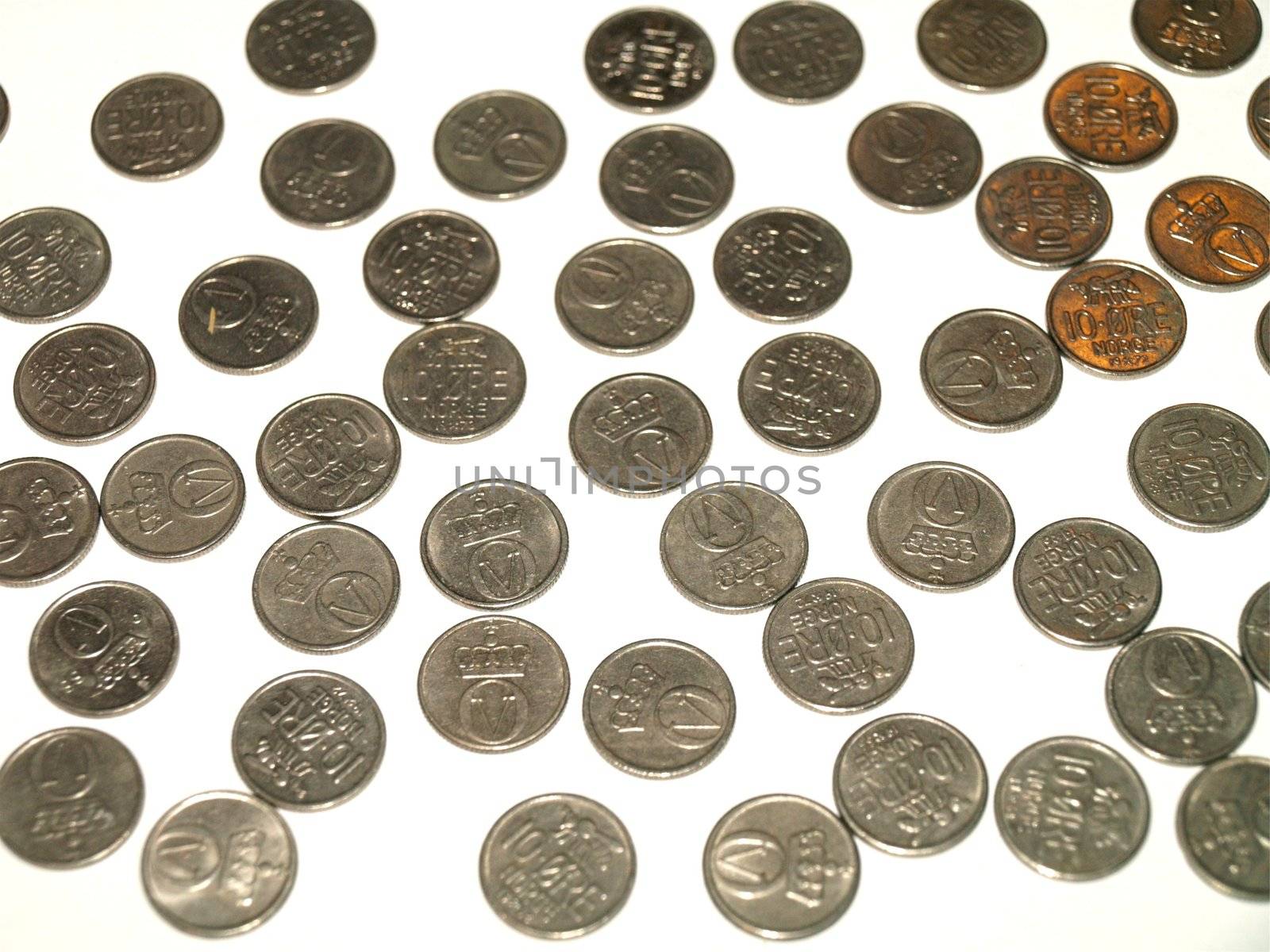 old norwegian coins by viviolsen