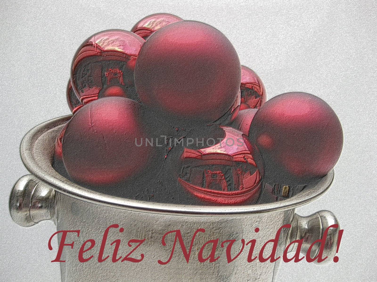 Feliz Navidad - Christmas greeting by studioportosabbia