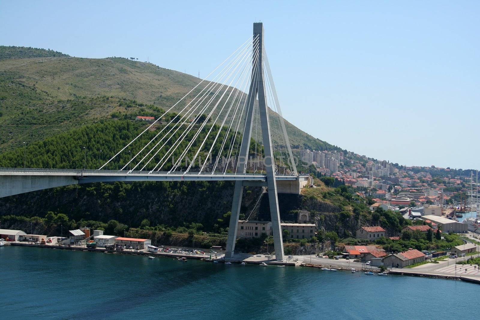 Frank Tudman's Bridge in Dubrovnik (Croatia)