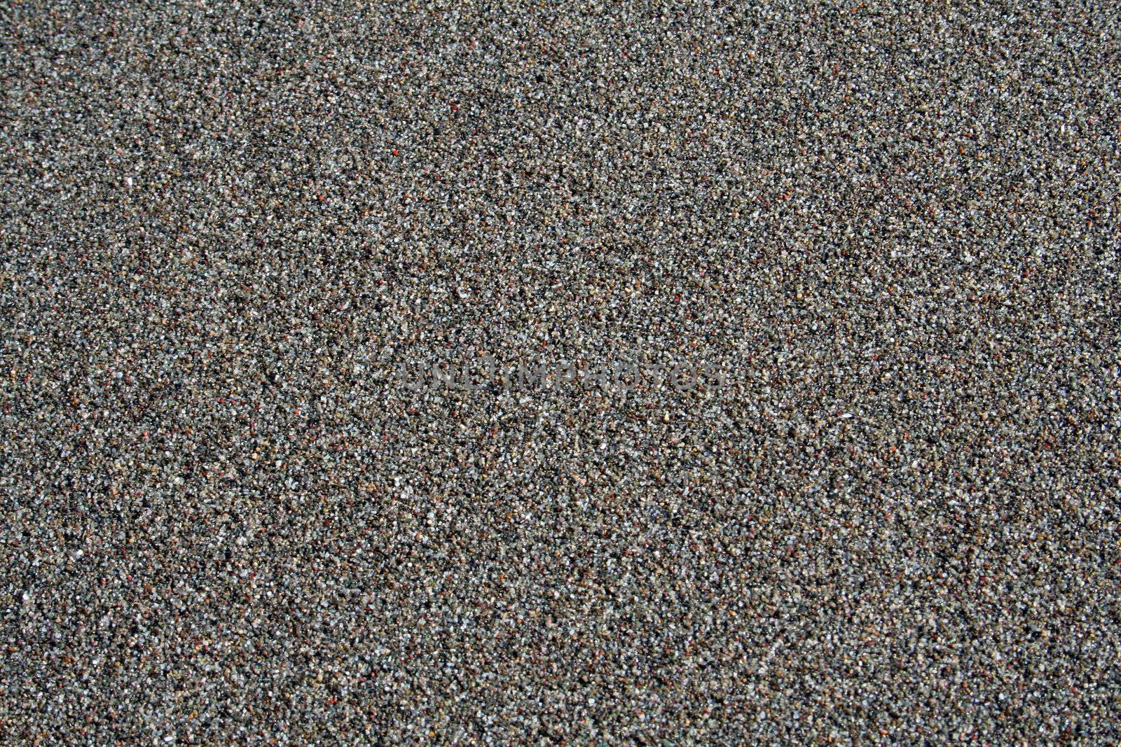 sand on the copacabana beach in Montenegro