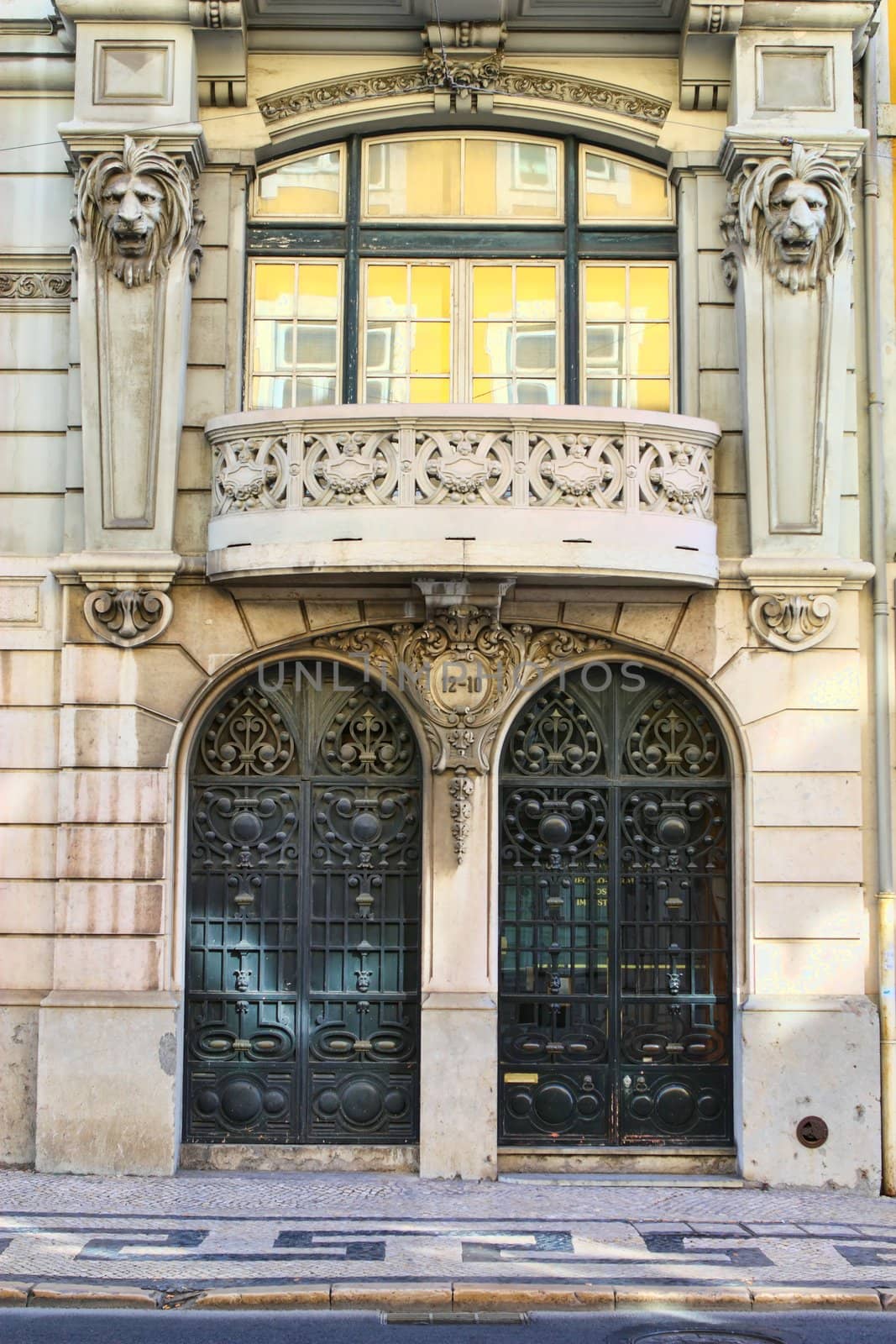 door of an old building