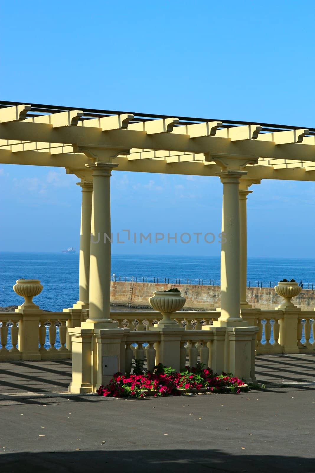 view of the ocean
