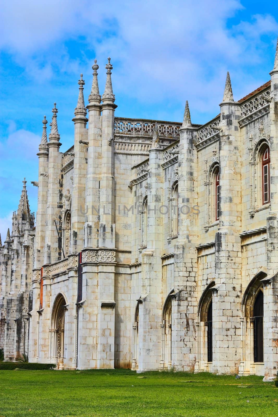 Jeronimos Monastery in Belem quarter, Lisbon, Portugal