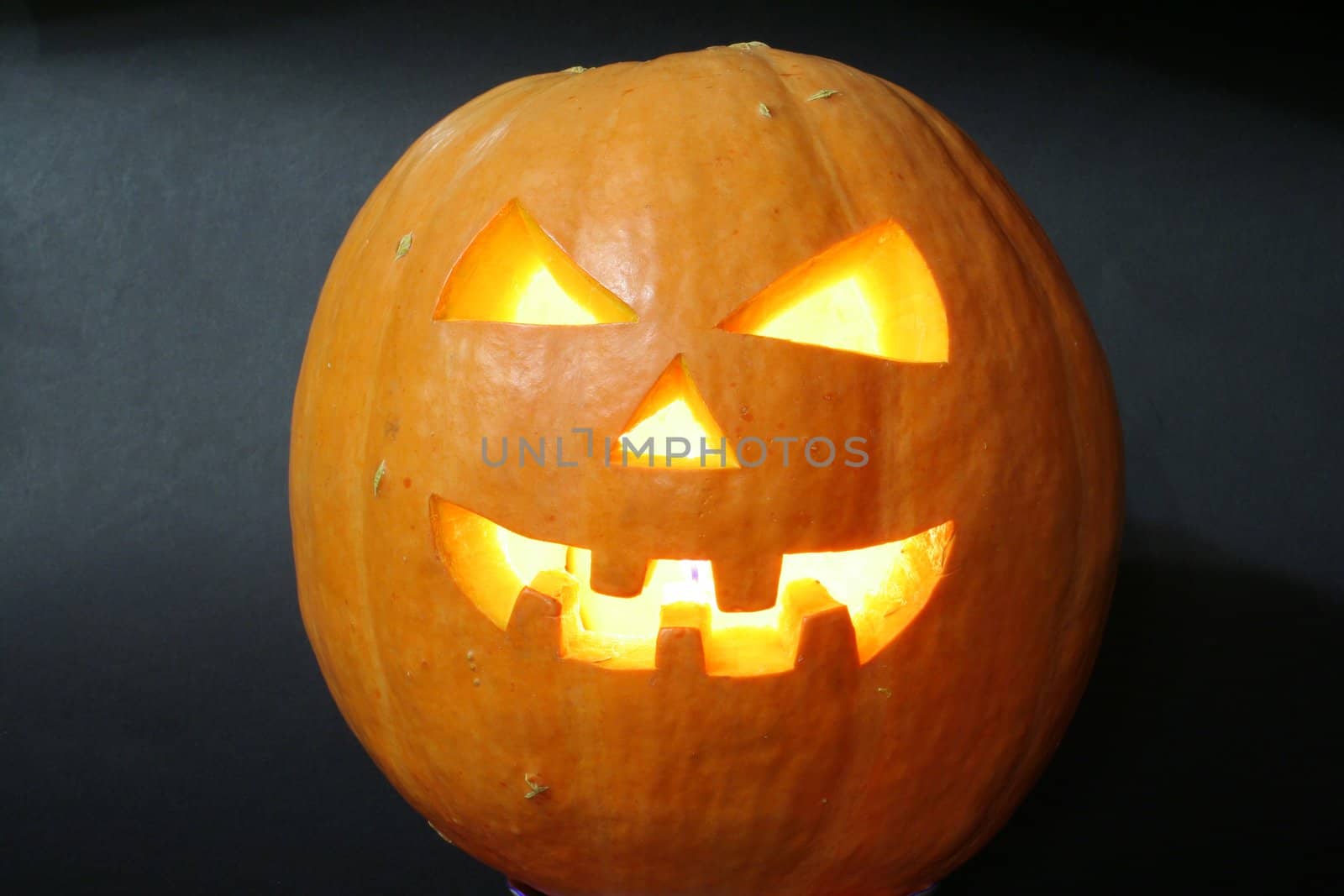 face of halloween pumpkin by furzyk73