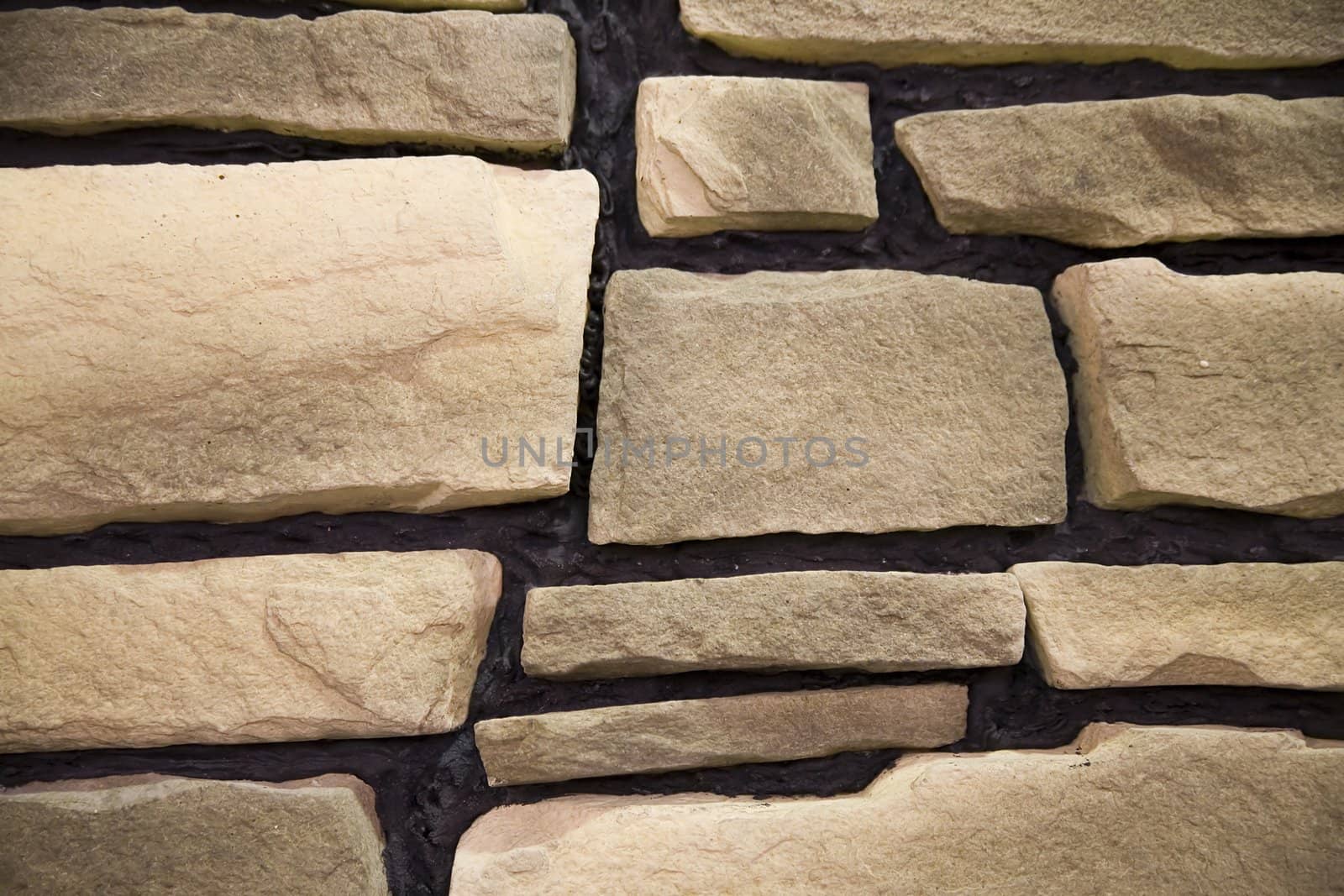 fragment of sandstone wall - perfect as background