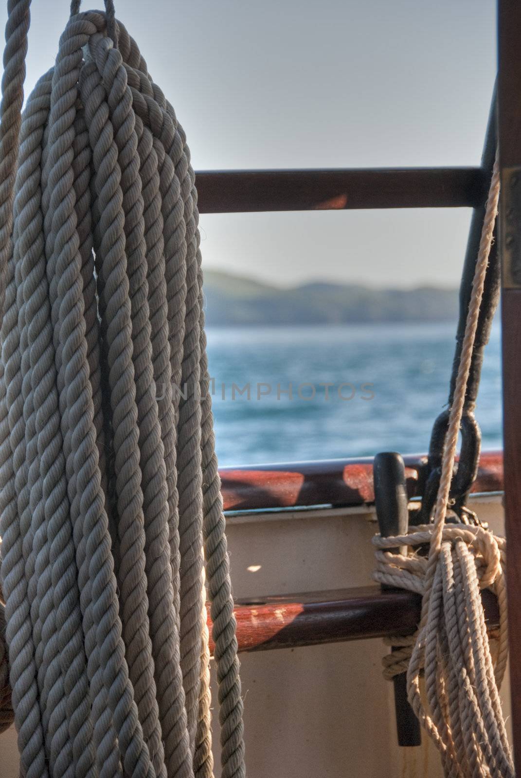 Ropes in the Whitsundays, Queensland, Australia, August 2009 by jovannig