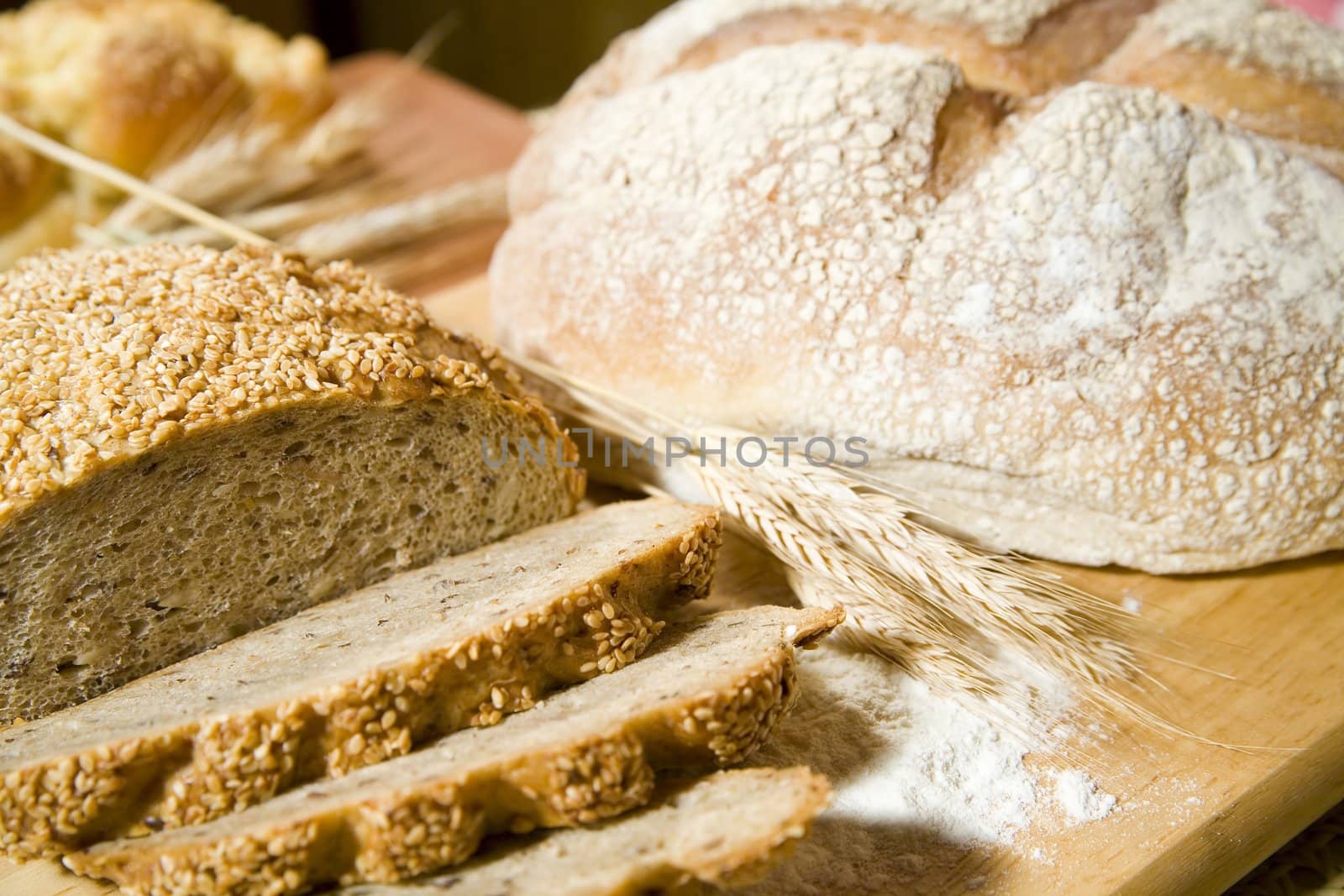 two kind of bread and a wheat by furzyk73