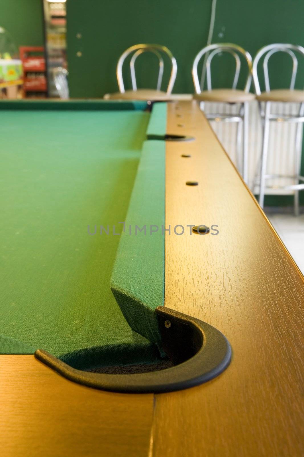corner of pool table by furzyk73