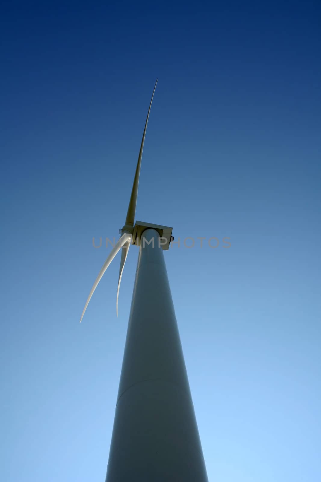 big windmill generating pure energy