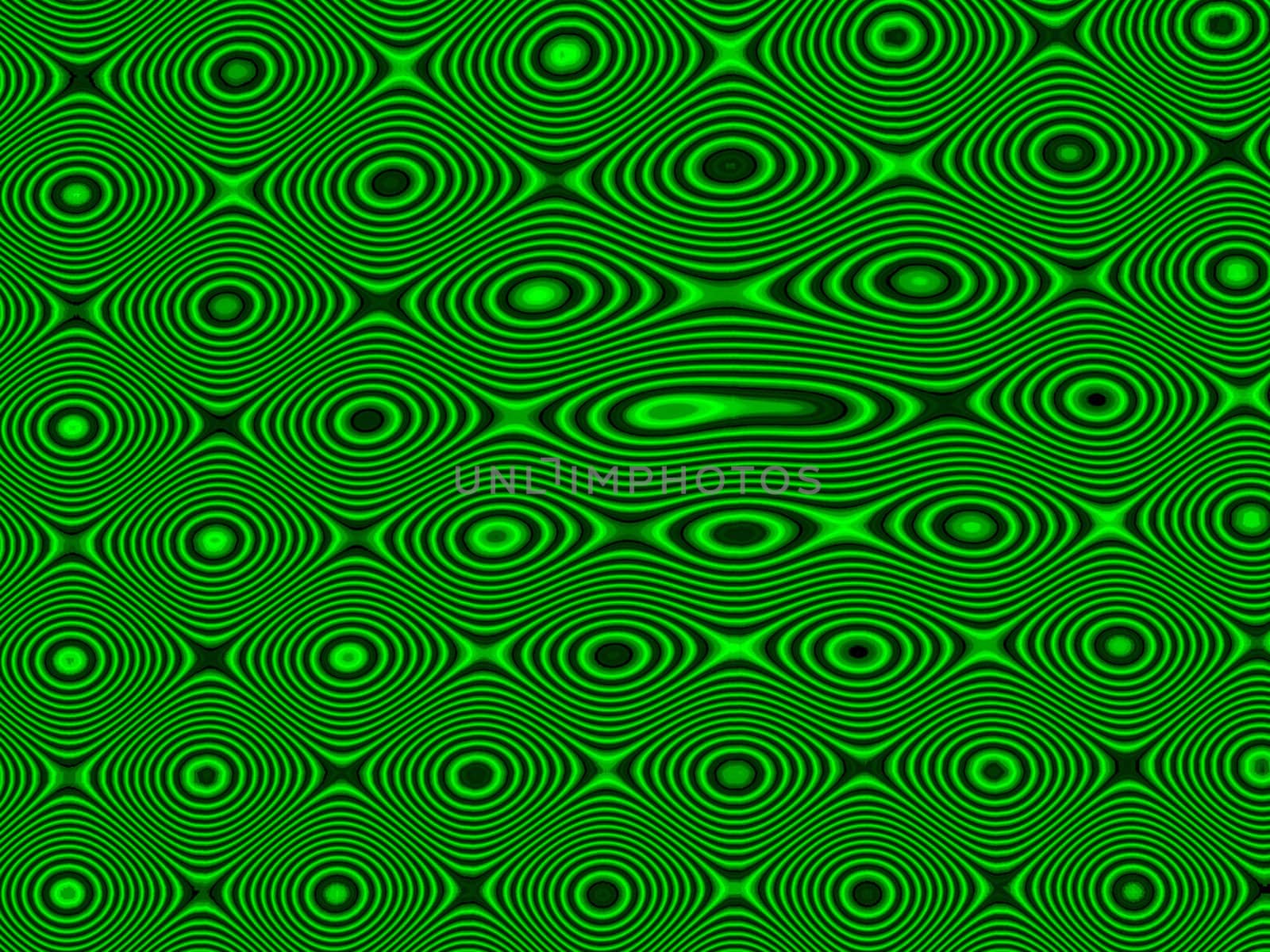 Abstract green illustration useful as a background