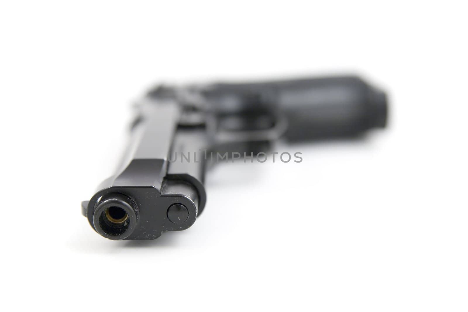 asg gun isolated on white background