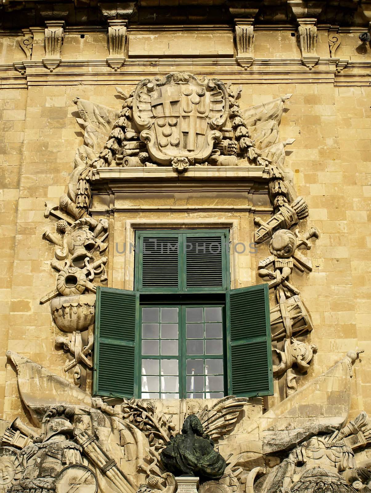 Details of the Palace of the Prime Minister of Malta