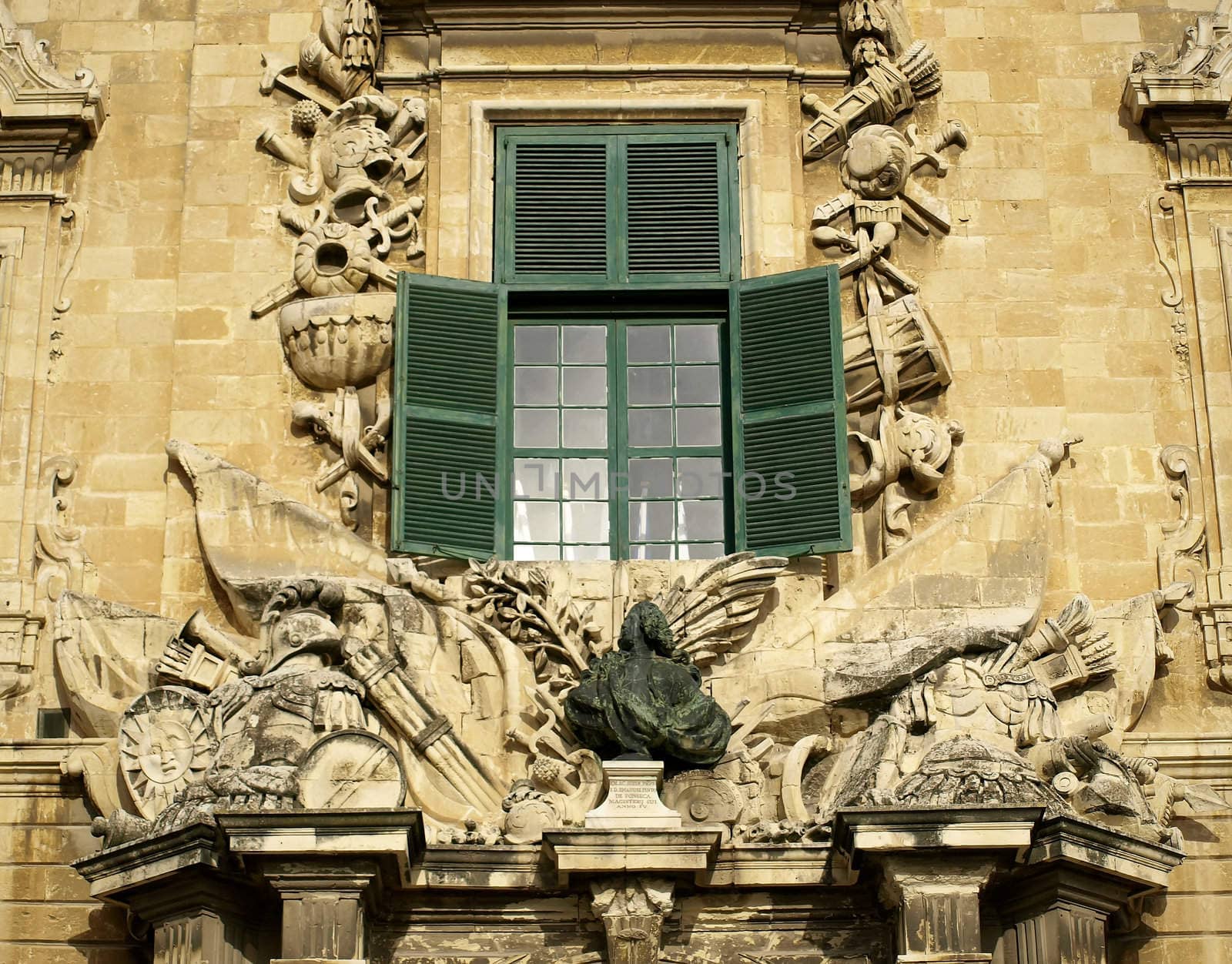 Details of the Palace of the Prime Minister of Malta