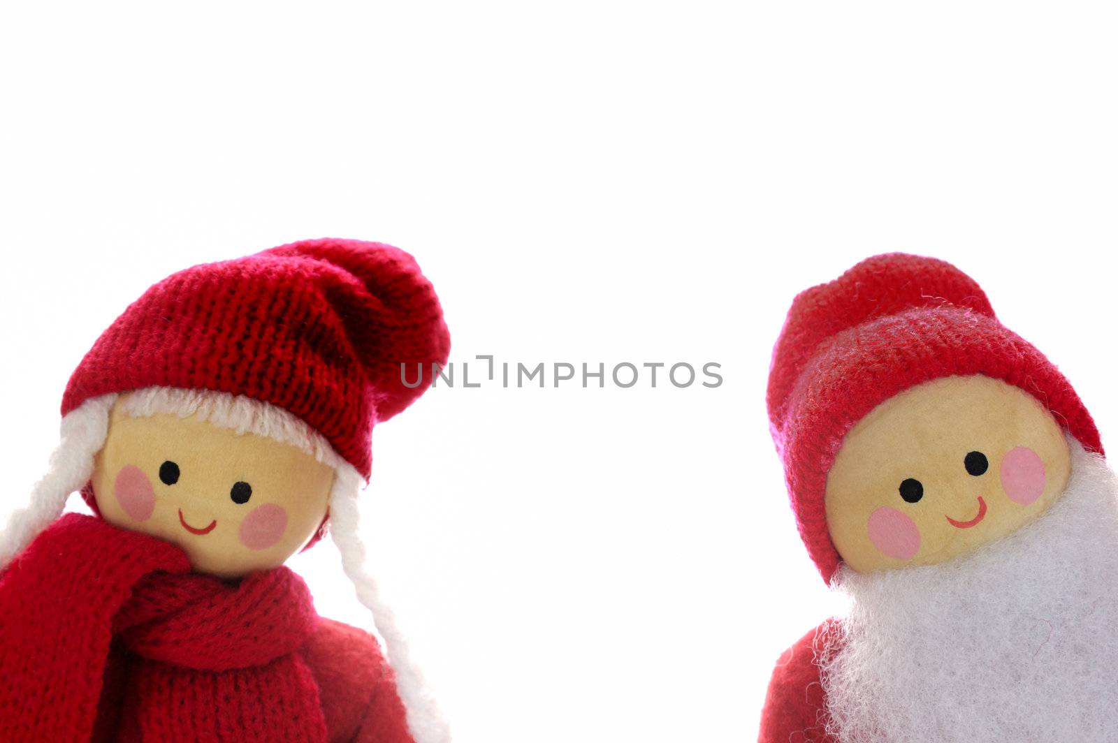 Father and Mother Christmas by Bateleur