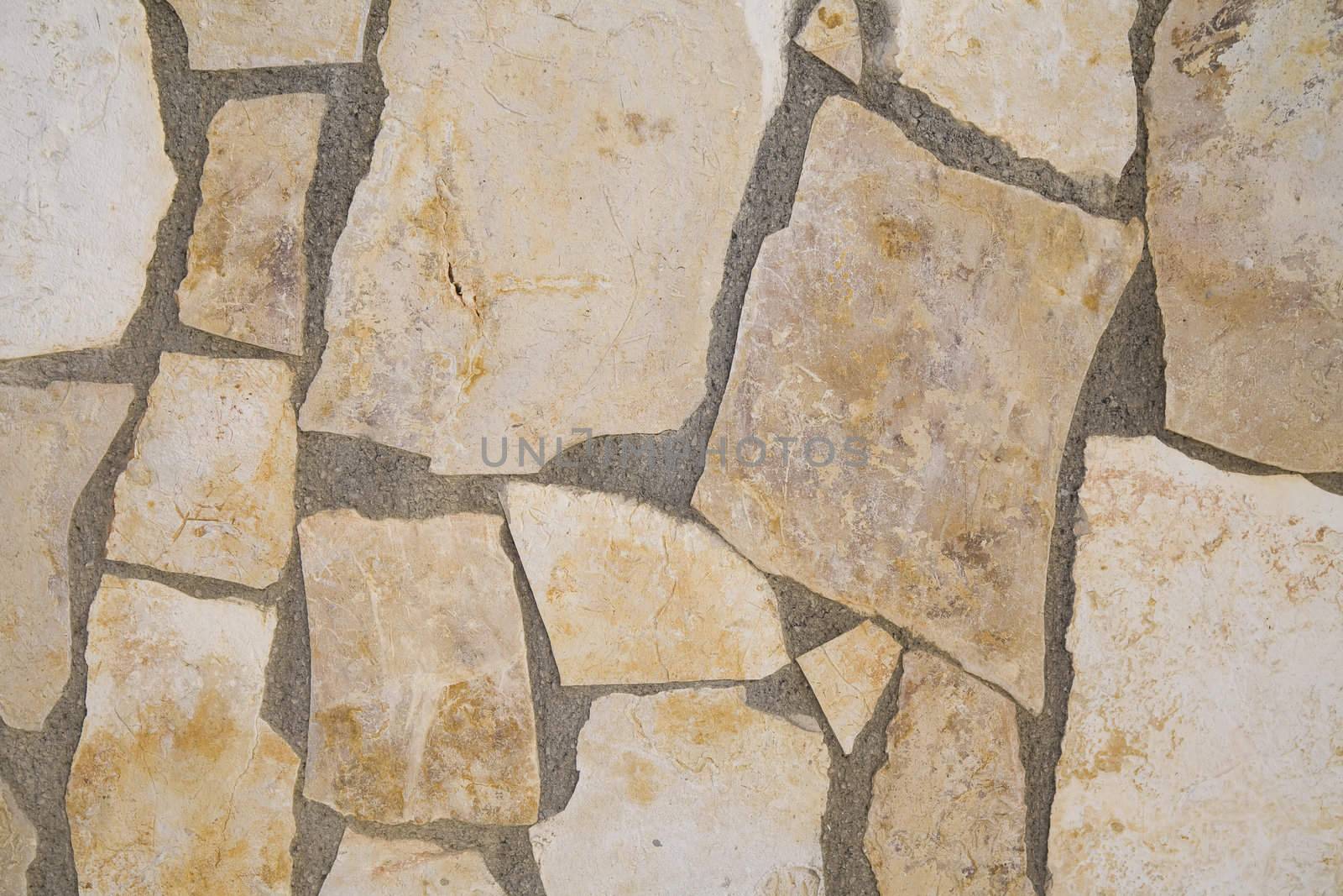 stone background - photo taken in Krapanj Island in Croatia