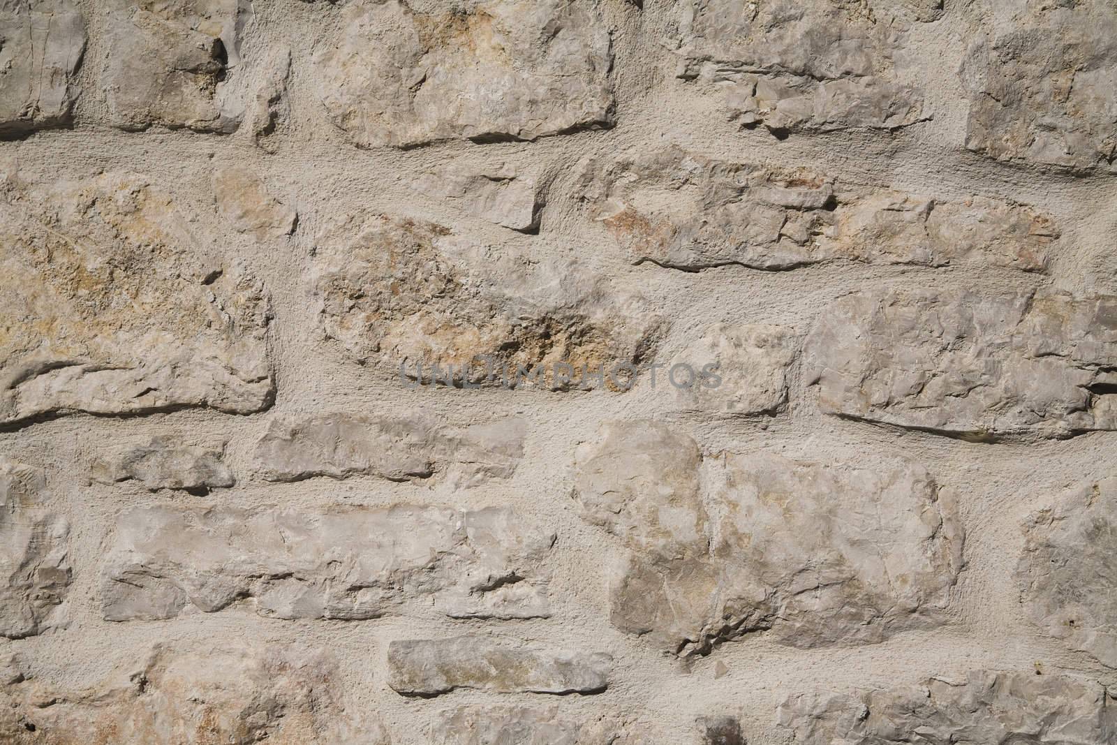 stone background - photo taken in Krapanj Island in Croatia