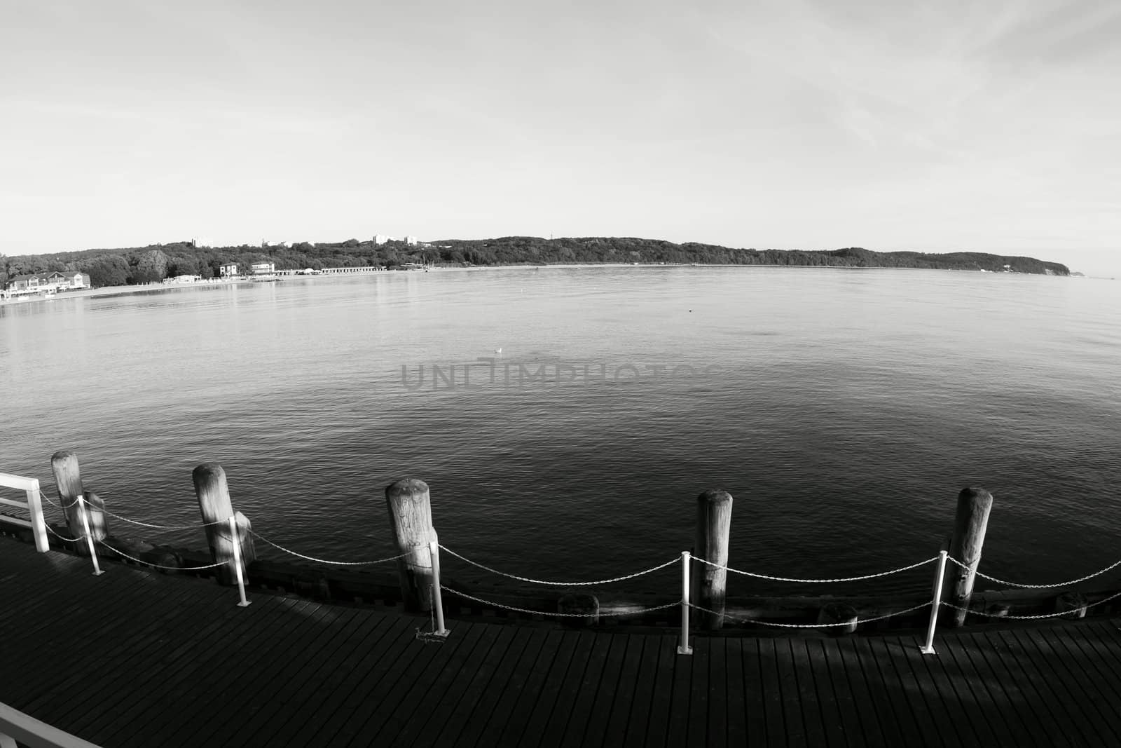 Polish tourist town on the Baltic Sea