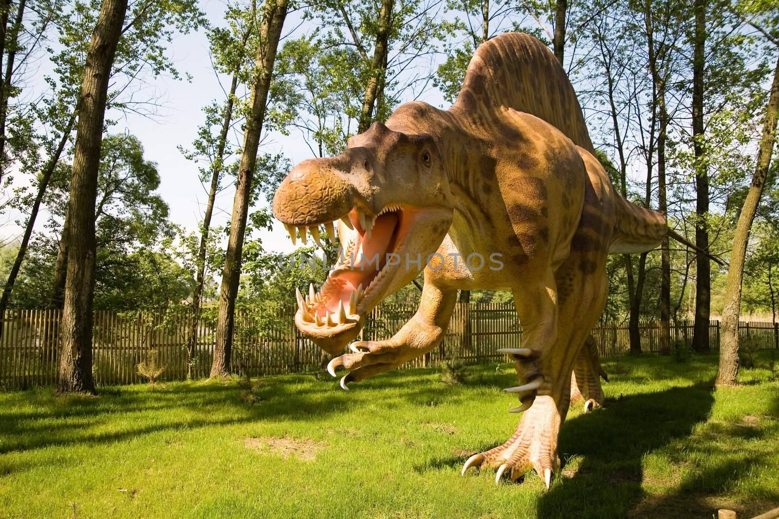 Jurassic park - set of dinosaurs - Spinosaurus aegyptiacus