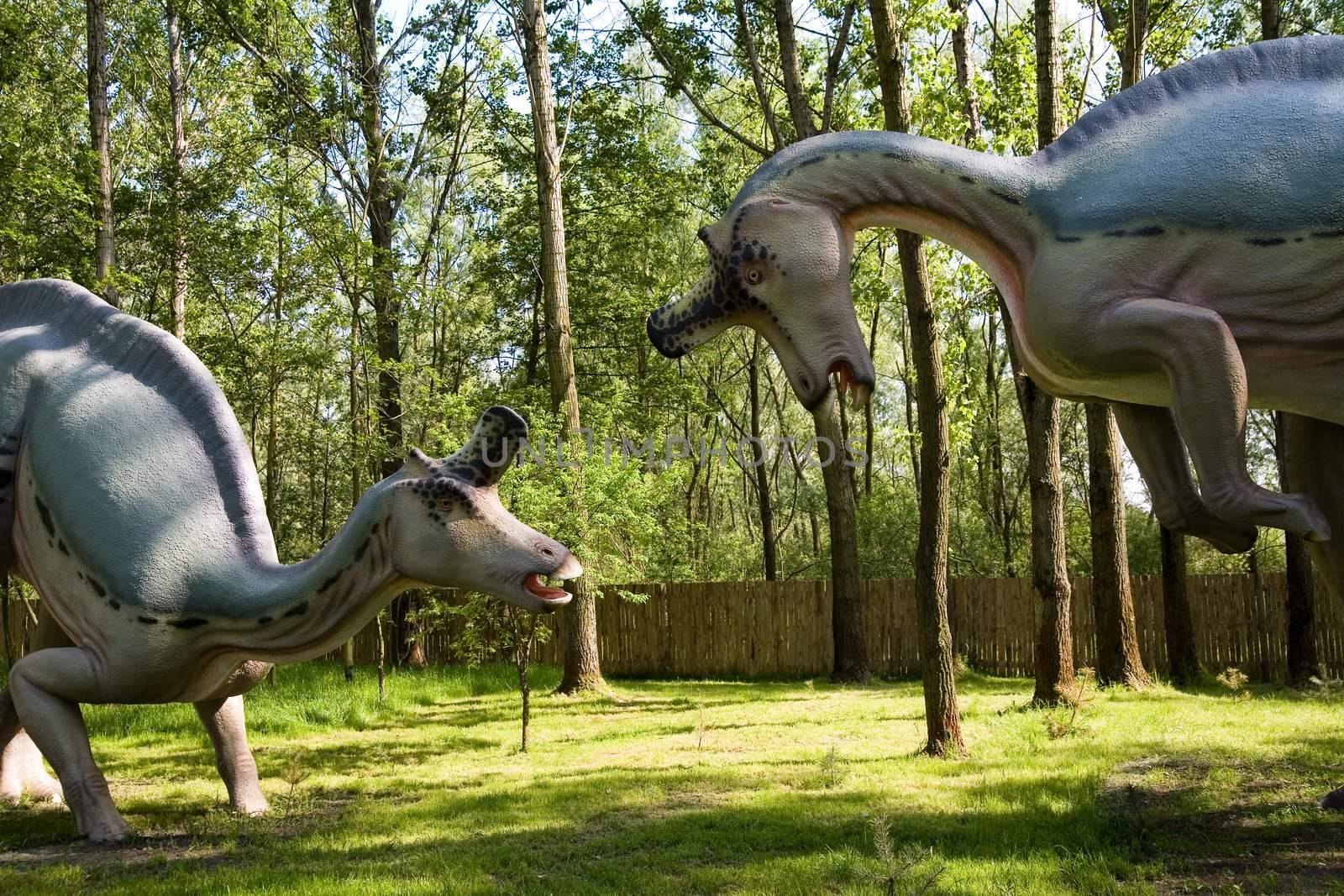 Jurassic park - set of dinosaurs - Lambeosaurus lambei