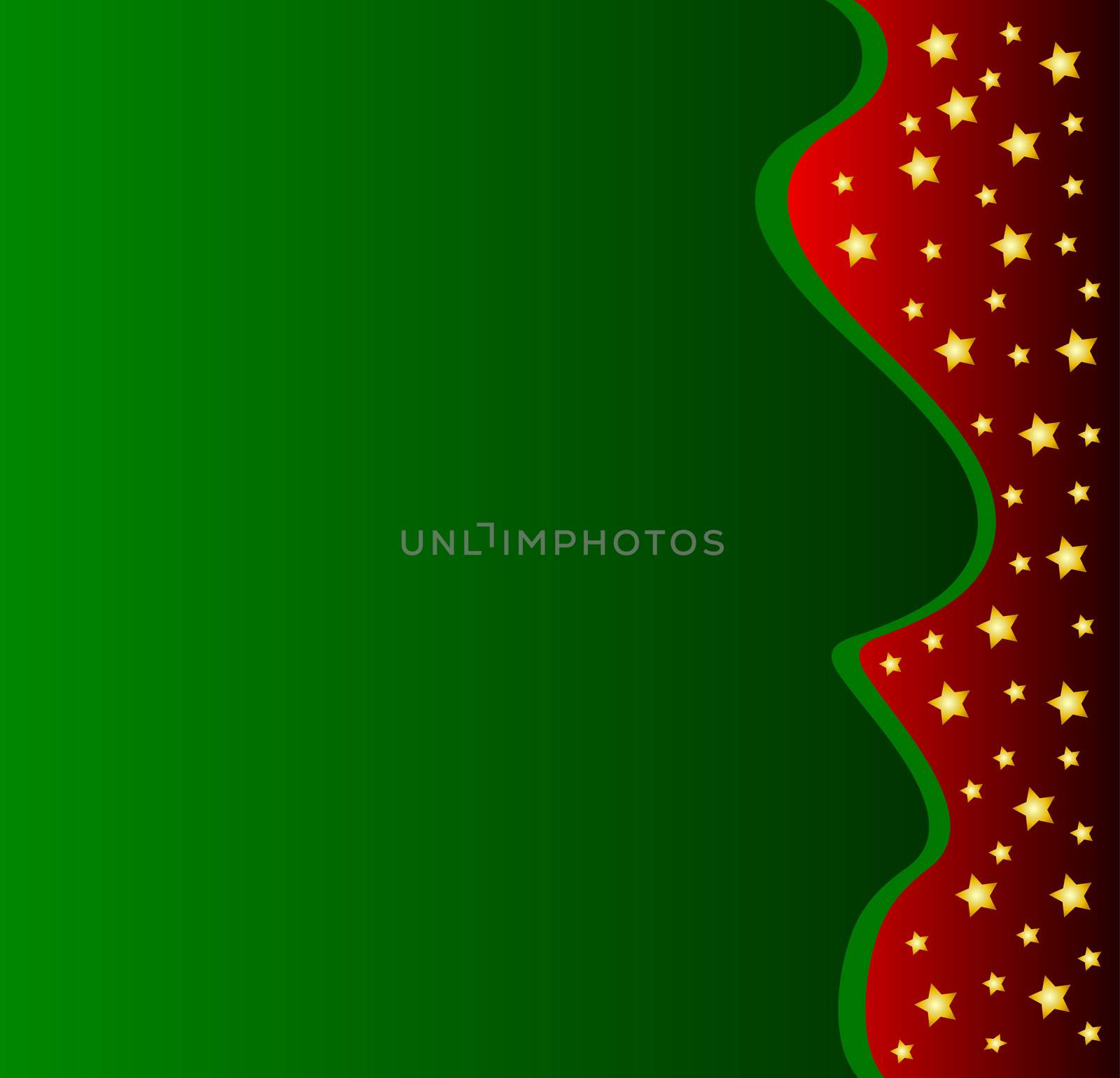 Green Christmas Background by peromarketing