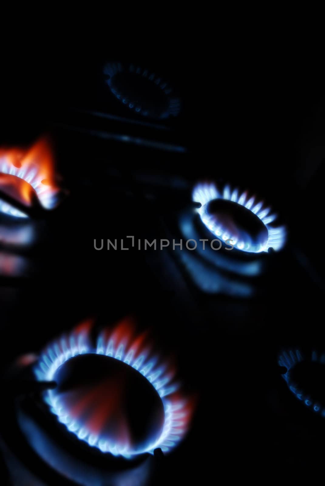 gas flame by Vectorex
