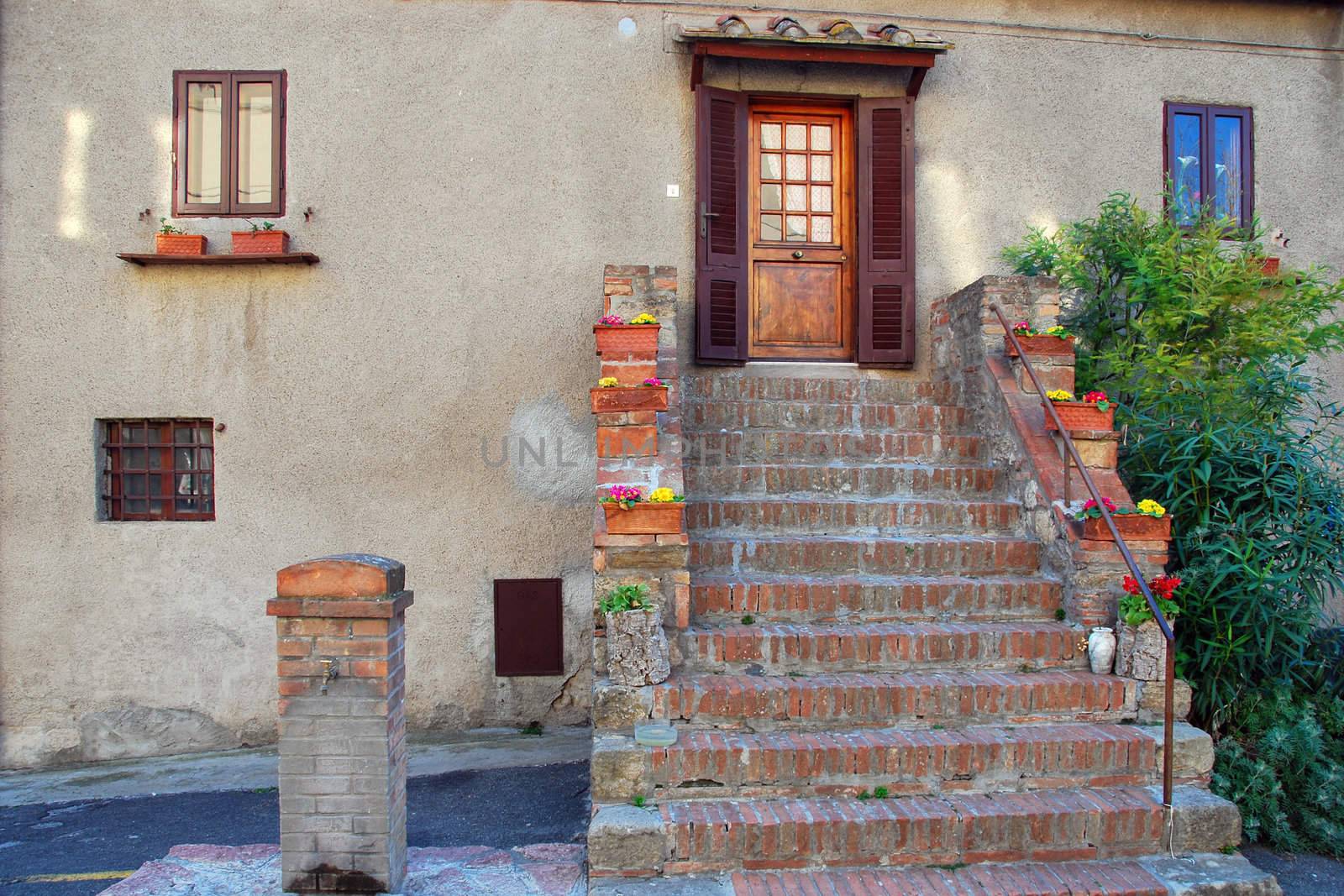 Bolgheri House, Tuscany, Italy, March 2007 by jovannig