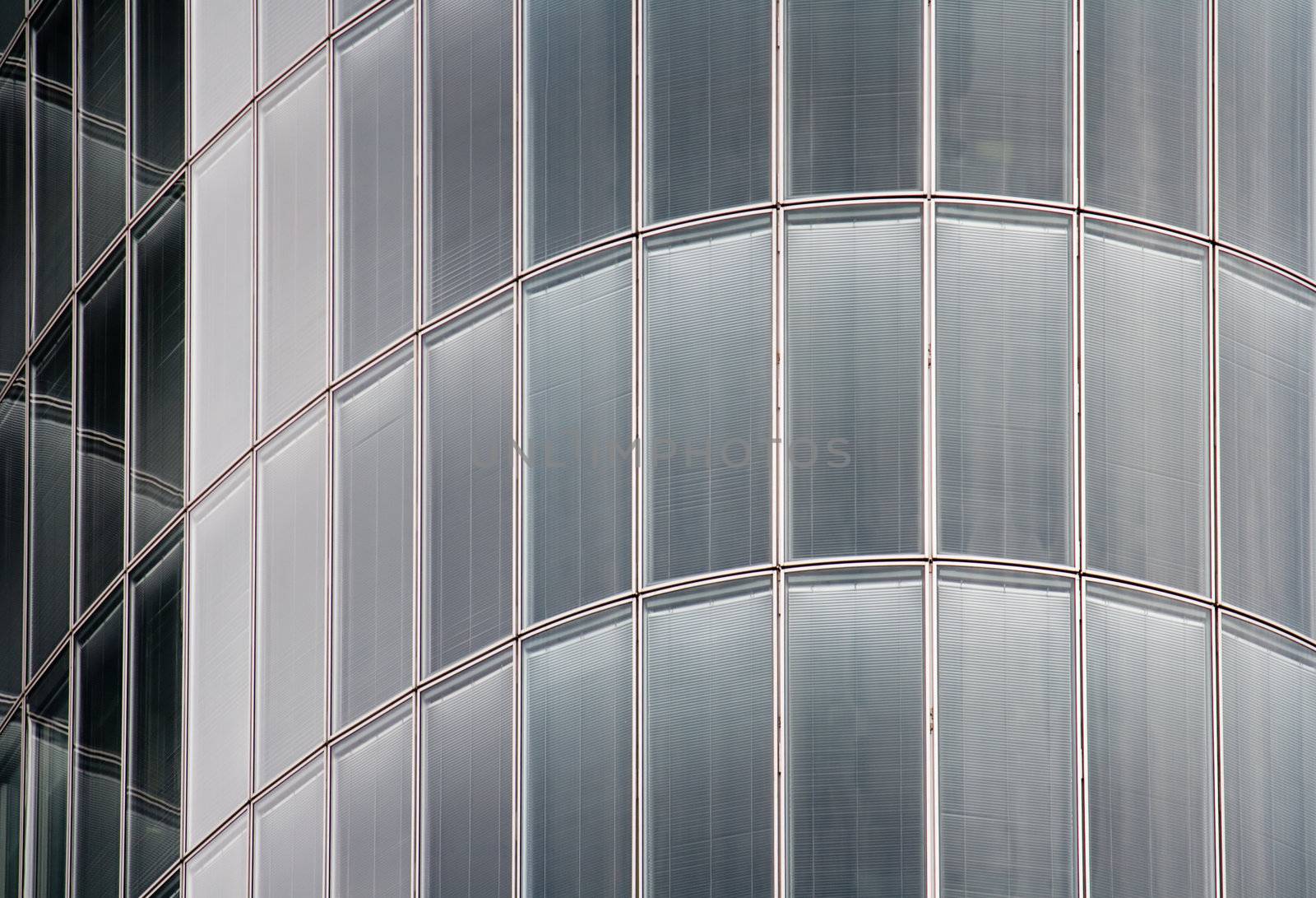 Detail of a modern office building.