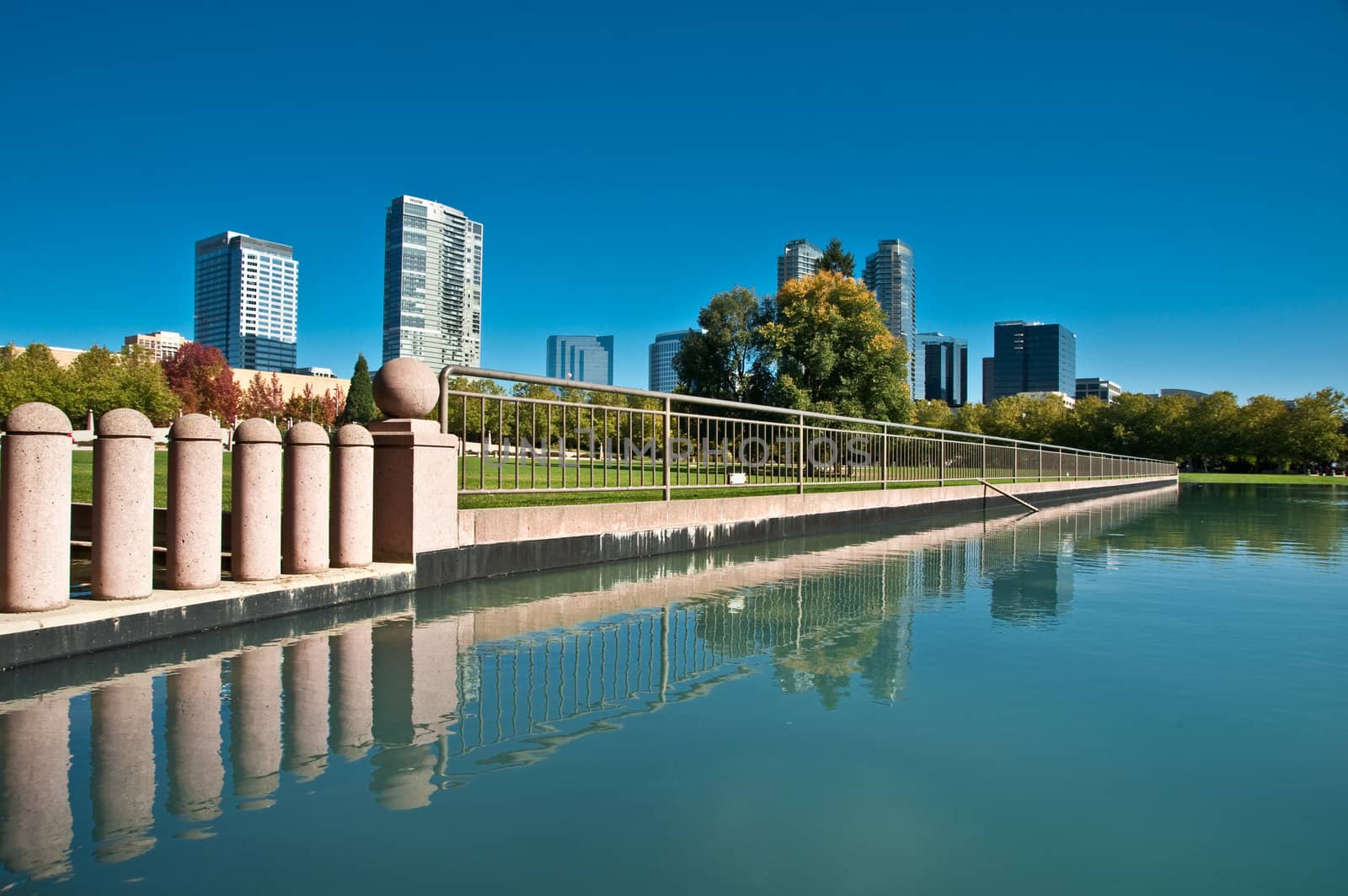 Skyline of downtown Bellevue, WA