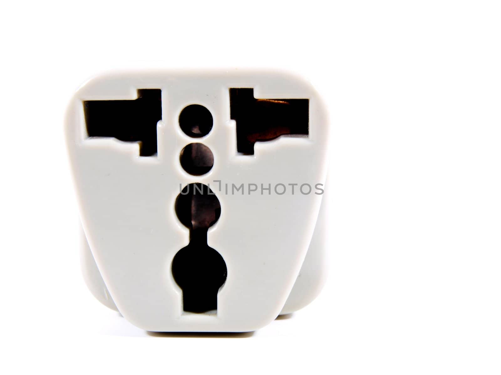 Universal Power Outlet Adapter on white background