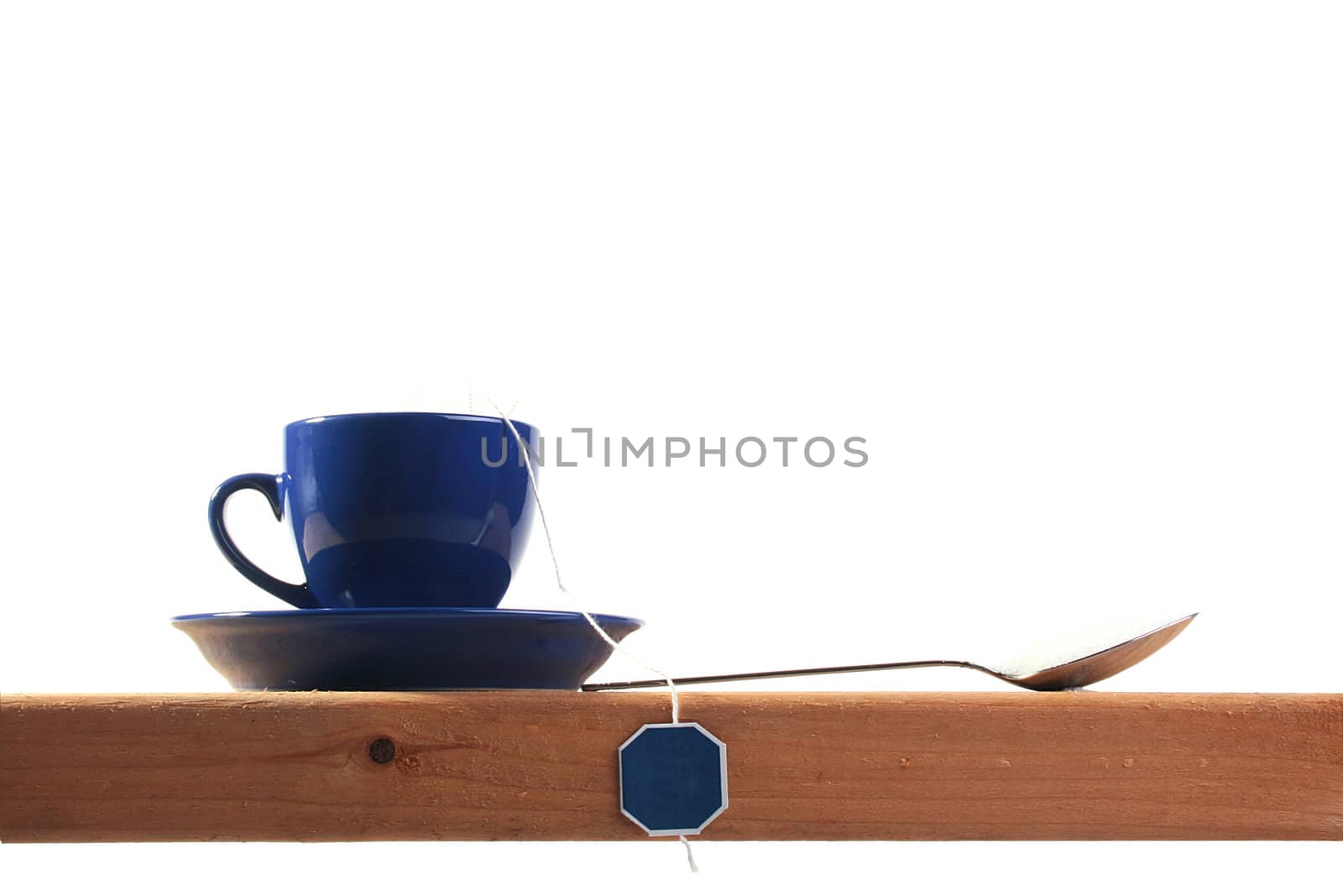 Dark blue tea cup by VIPDesignUSA