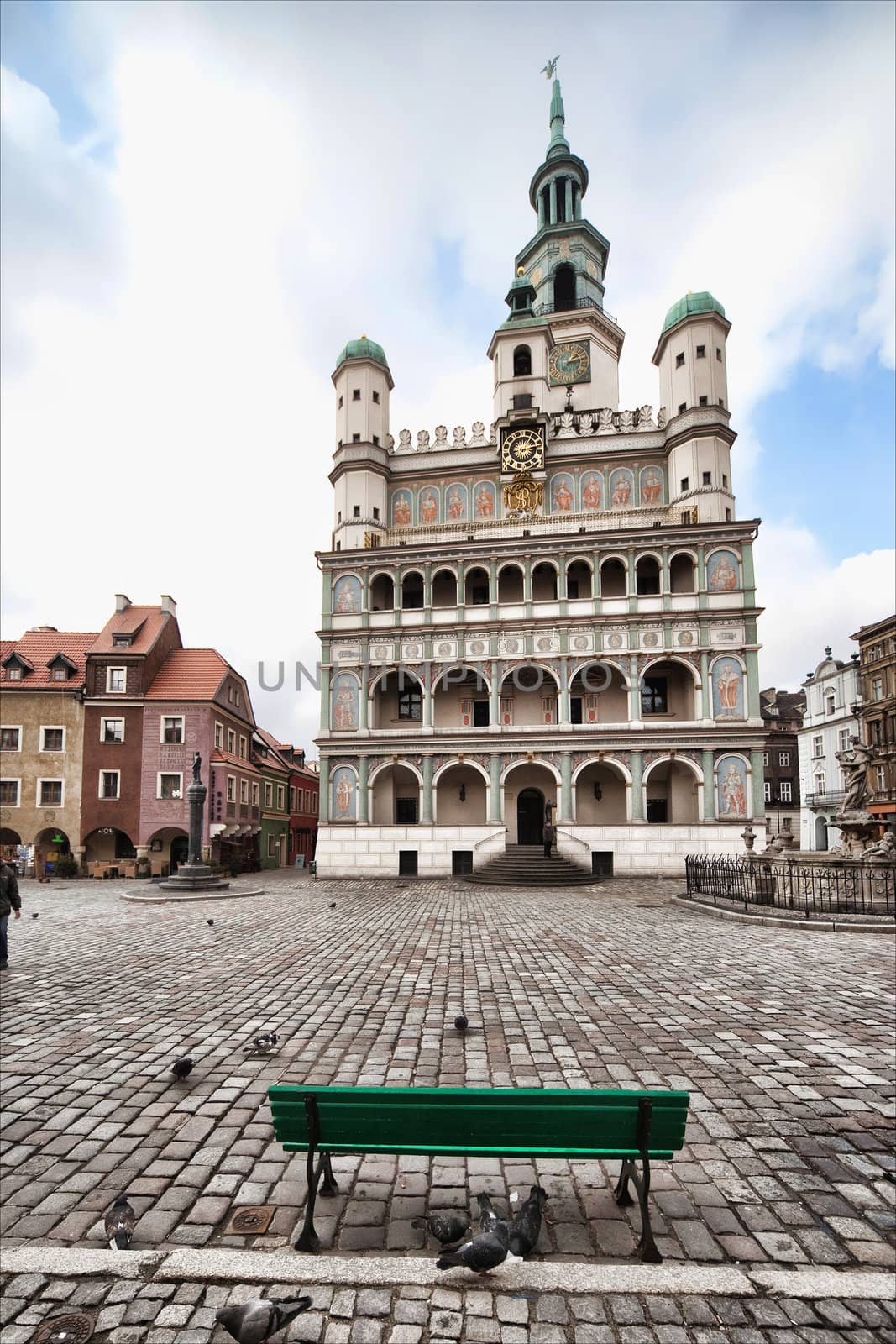 old town hall in Poznan by furzyk73