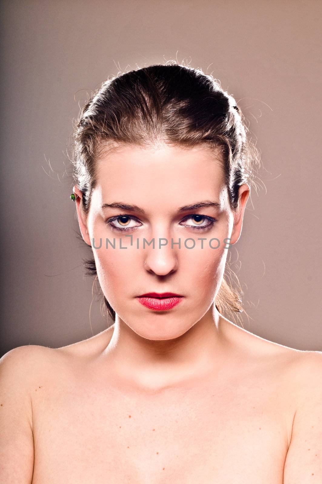 Portrait Of A Beautiful Woman by nfx702