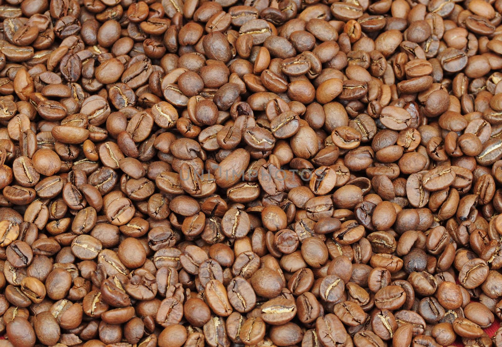 Coffee beans can be used as a background