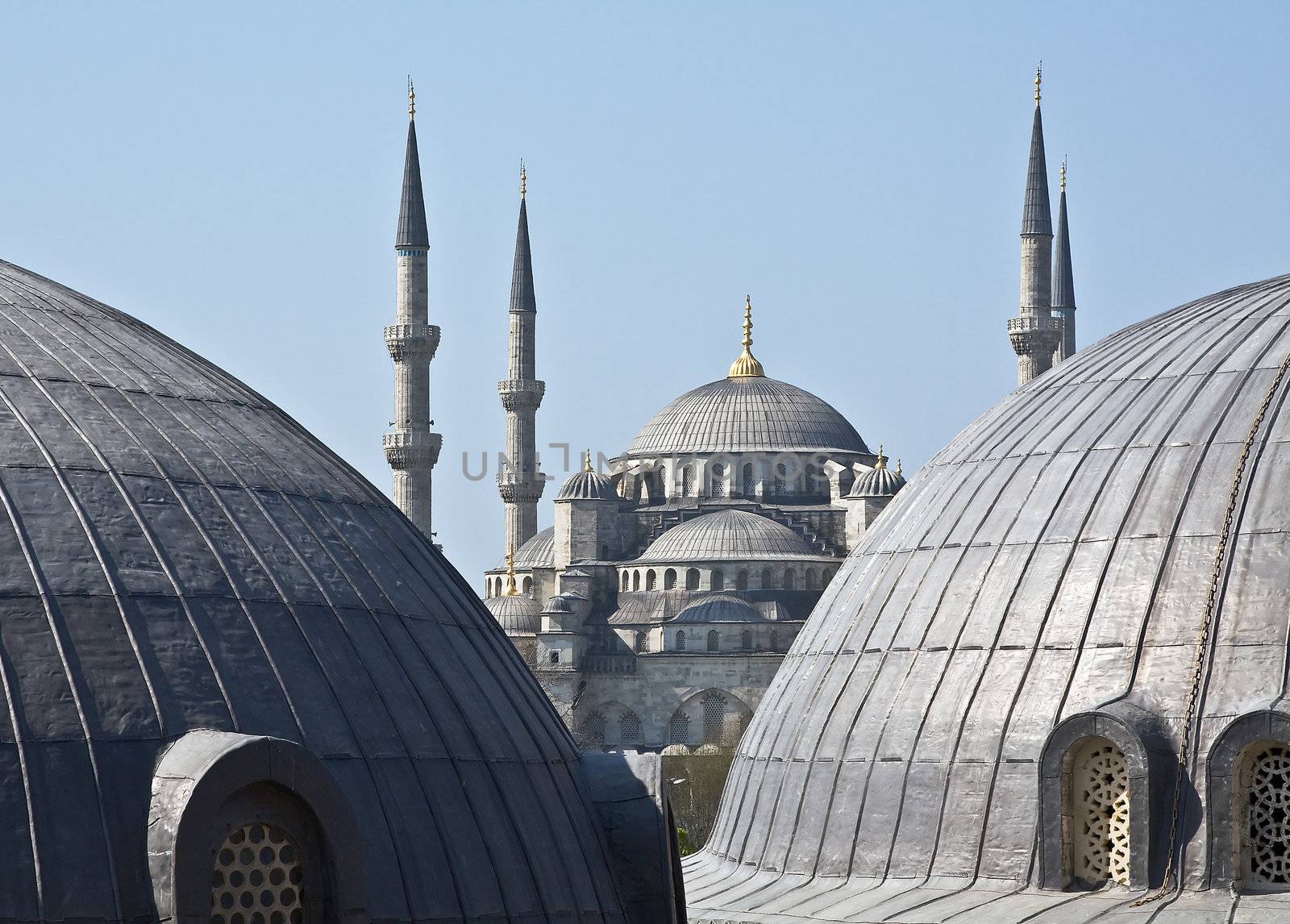 Famous "Blue" mosque in Istanbul, Turkey