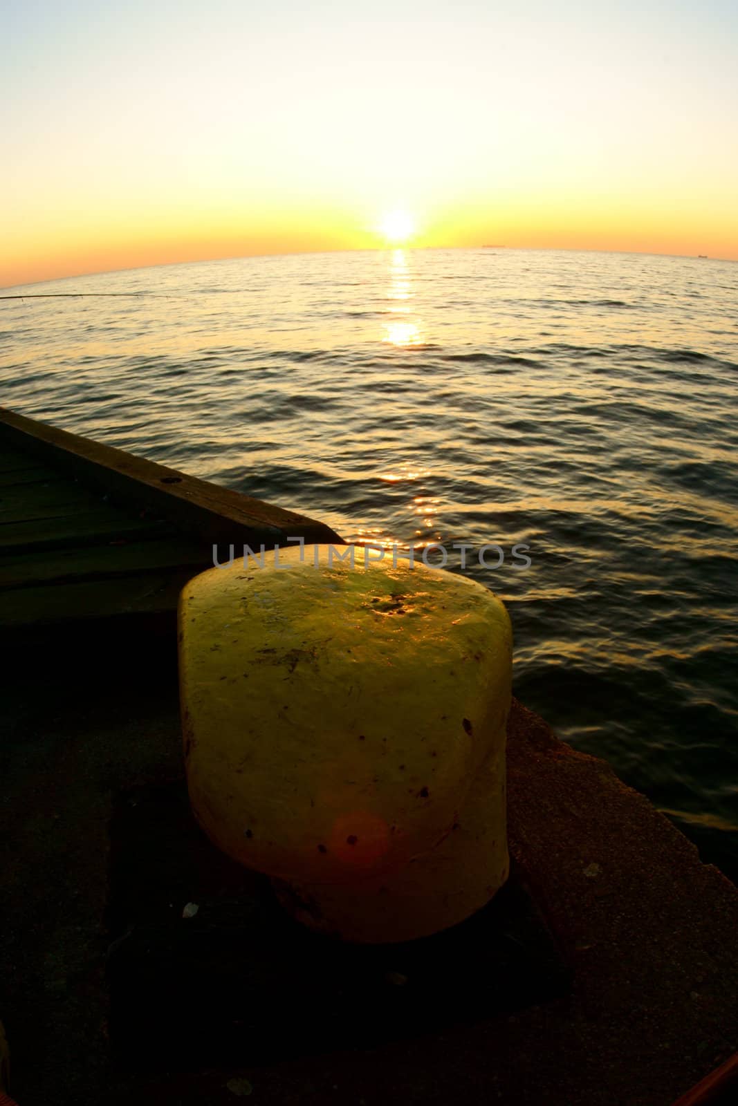 Sunset in Polish Baltic Sea