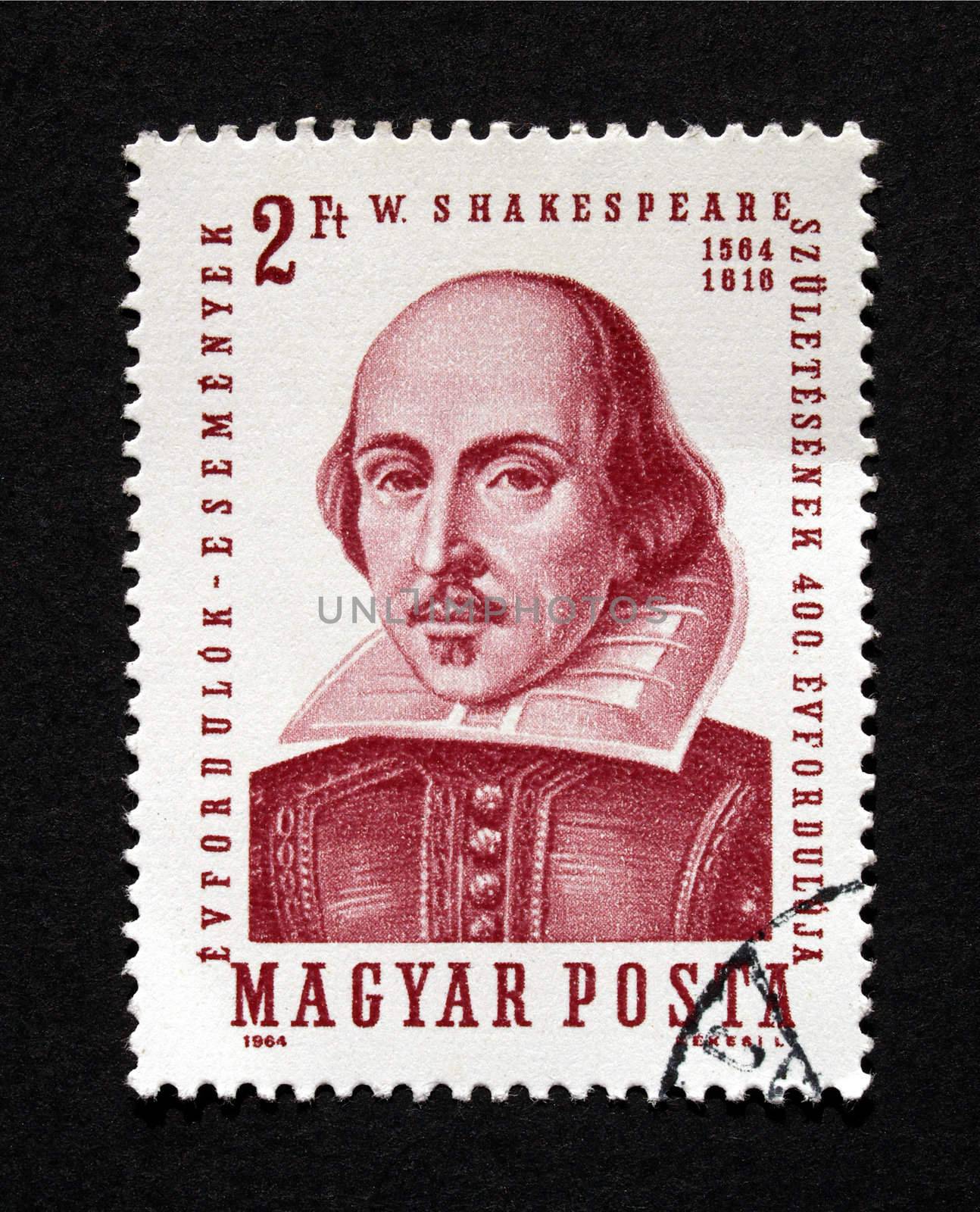 Shakespeare Stamp by claudiodivizia