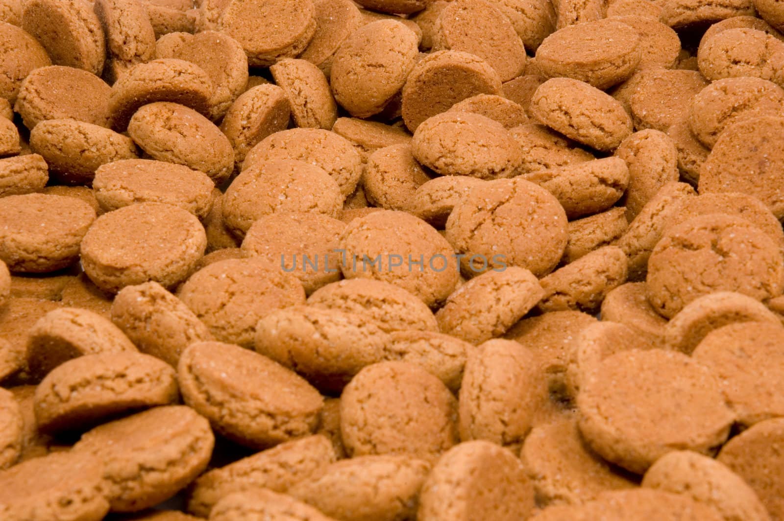 A colorful picture of candy. Pepernoten (gingernuts). Very popular in Holland around 5 december (Sinterklaas) 
